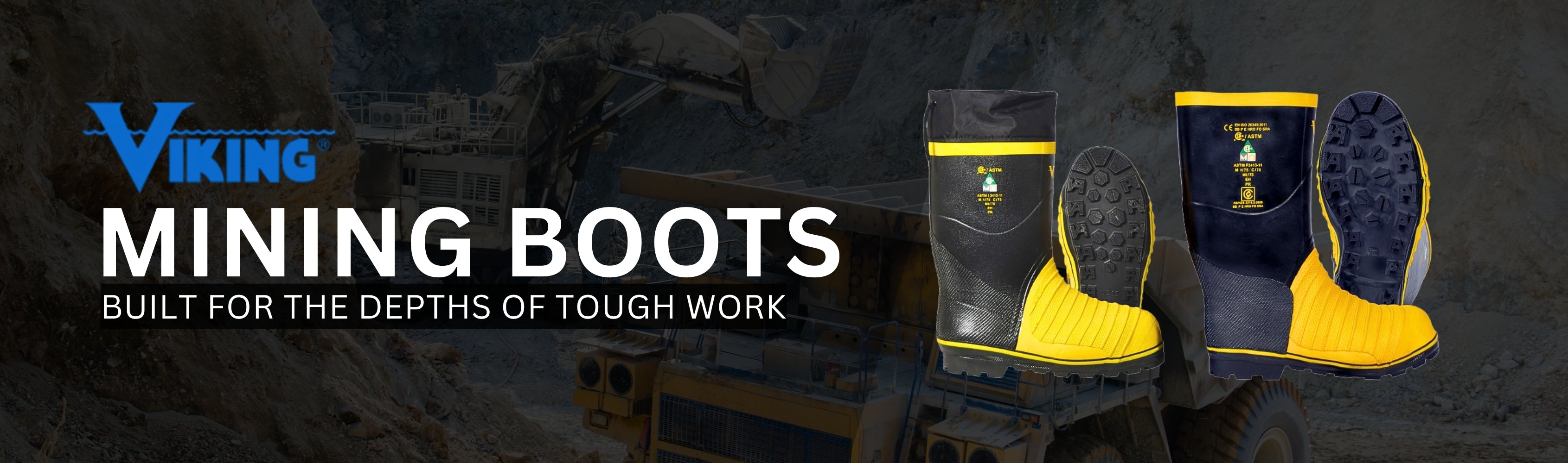 Viking - Mining Boots Banner