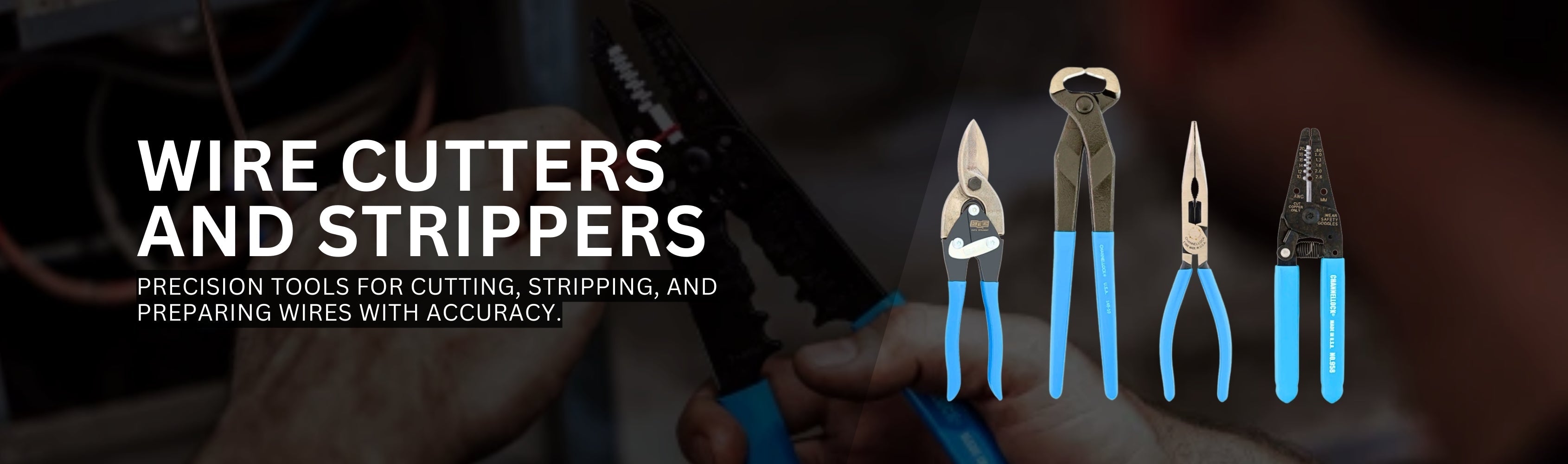 Wire Cutters and Strippers Banner