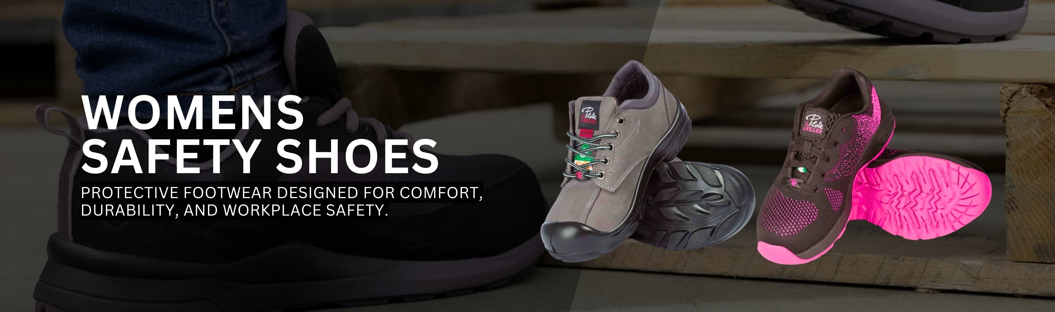 Womens Safety Shoes Banner