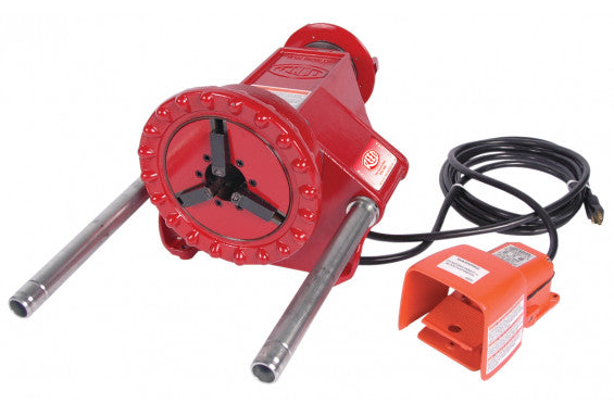 Reed 5301PD Power Drive Pipe Threading Machine | 1/2 HP Motor | Threads 1/8"–2" Pipe & Bolts | Foot Switch | Forward/Reverse | 120V Portable Unit