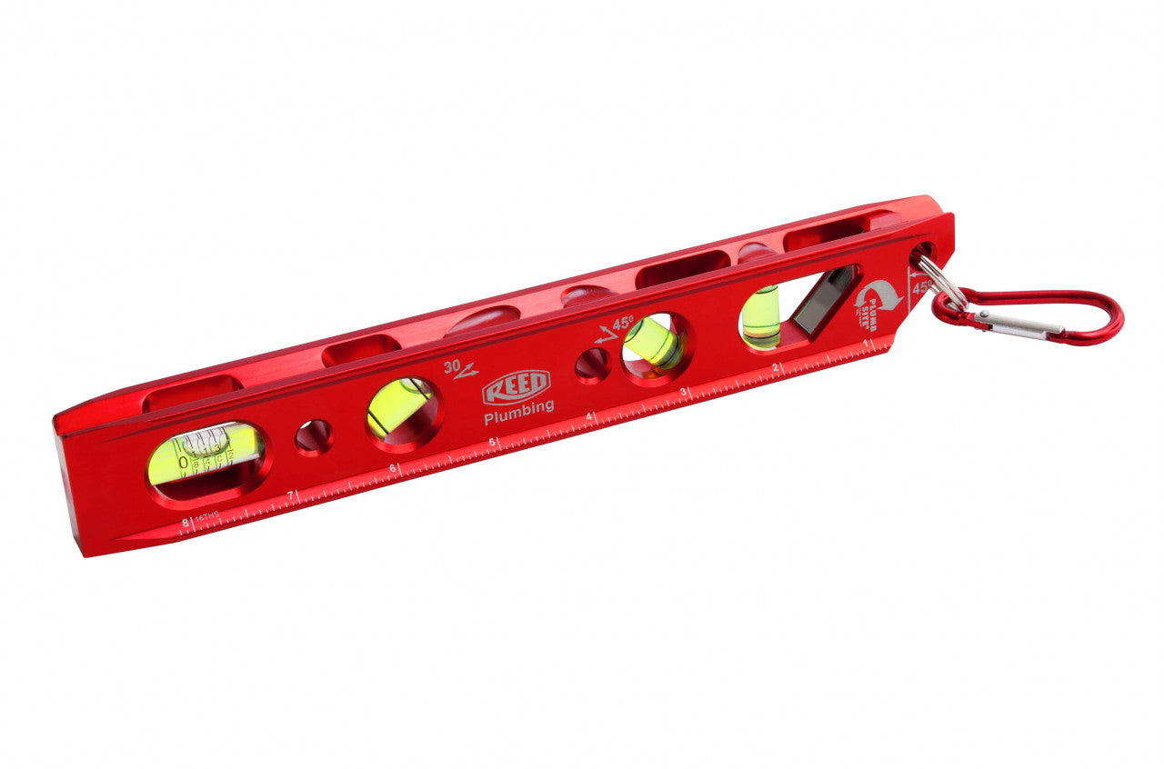 Reed LV9PLB Plumber's Torpedo Level with Magnetic Base