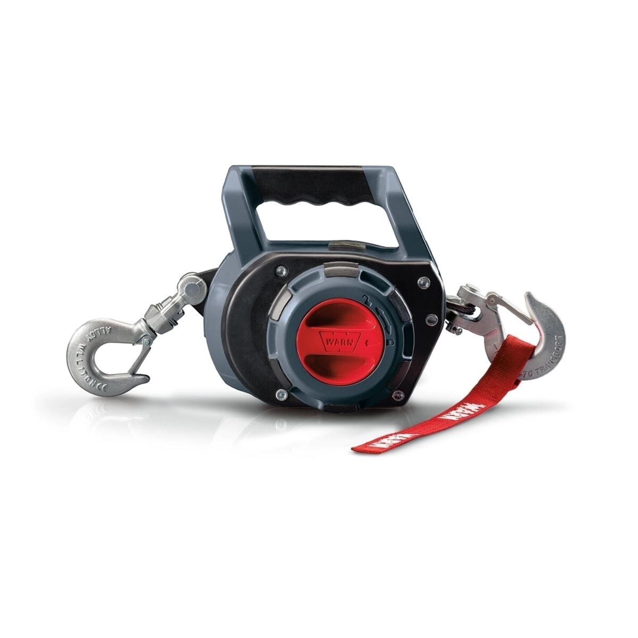 Warn Drill Winch with 40 Ft Rope - 750 Lbs Capacity - UL Listed, Heavy Duty, Portable, Steel/Synthetic Options, 50% More Power, Easy Operation