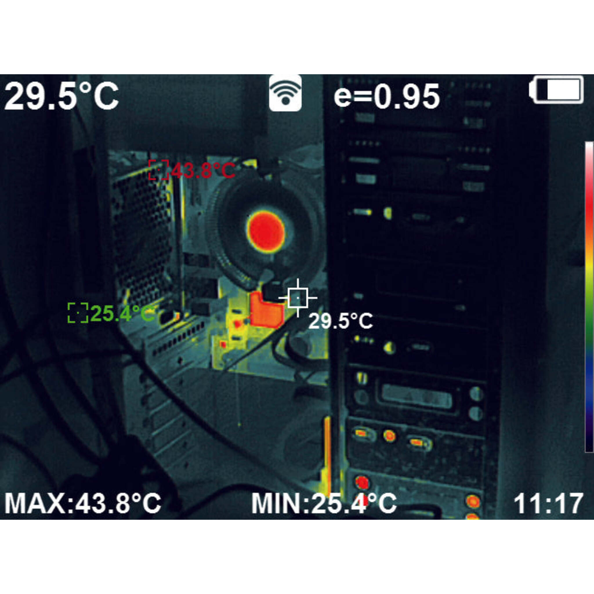 Kapro 399 Thermo-Vision™ Infrared Thermal Imager - High-Resolution, Real-Time Imaging, -4°F to 842°F Range, Rechargeable, 5 Color Palettes