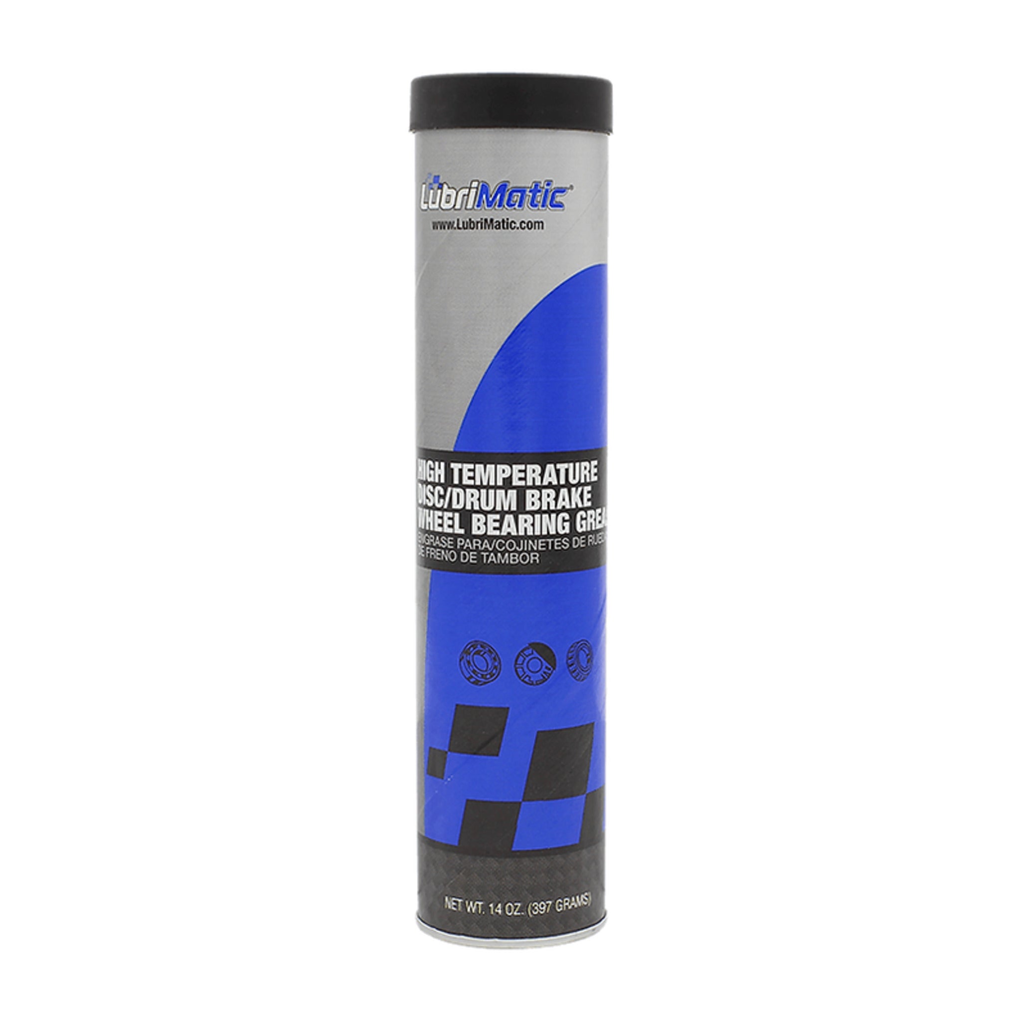 LubriMatic 11465 High Temp Disc/Drum Brake Wheel Bearing Grease | NLGI #2, Polyurea-Based, 520°F | Superior Protection for High-Heat Applications