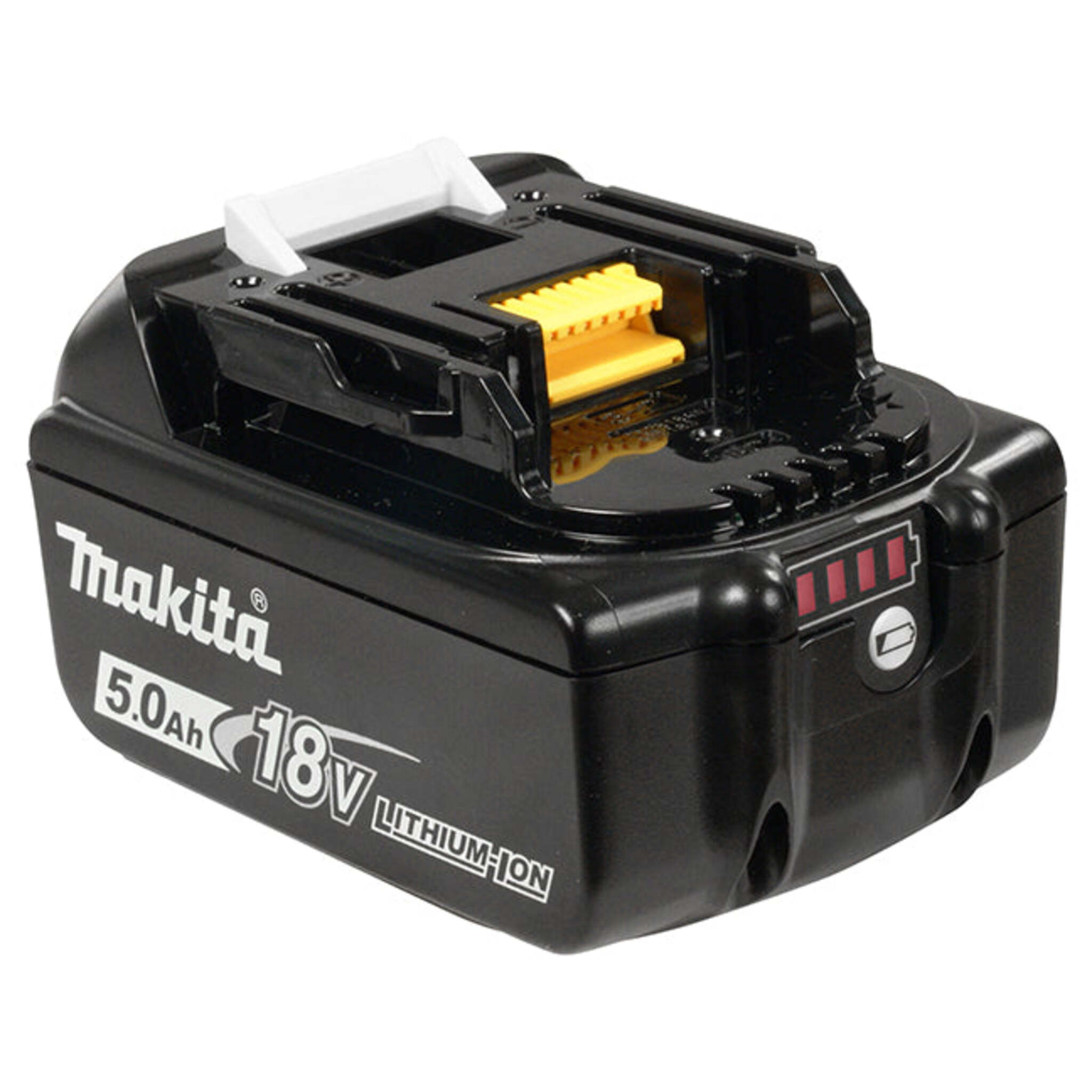 Makita 18V Li-Ion 5.0Ah Batteries | Extended Run Time, LED Charge Indicator, Battery Protection System | Available in 1/Pk, 2/Pk, and 10/Pk