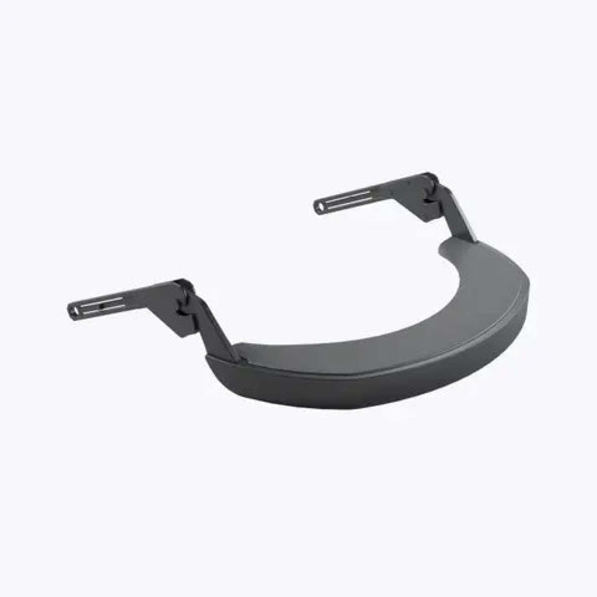 Hellberg Safe 2 Flex Visor Carrier, Extra Seal for Short Brim Helmets, Easy Assembly, Dual-Position, Secure Fit, Compatible with Hearing Protectors