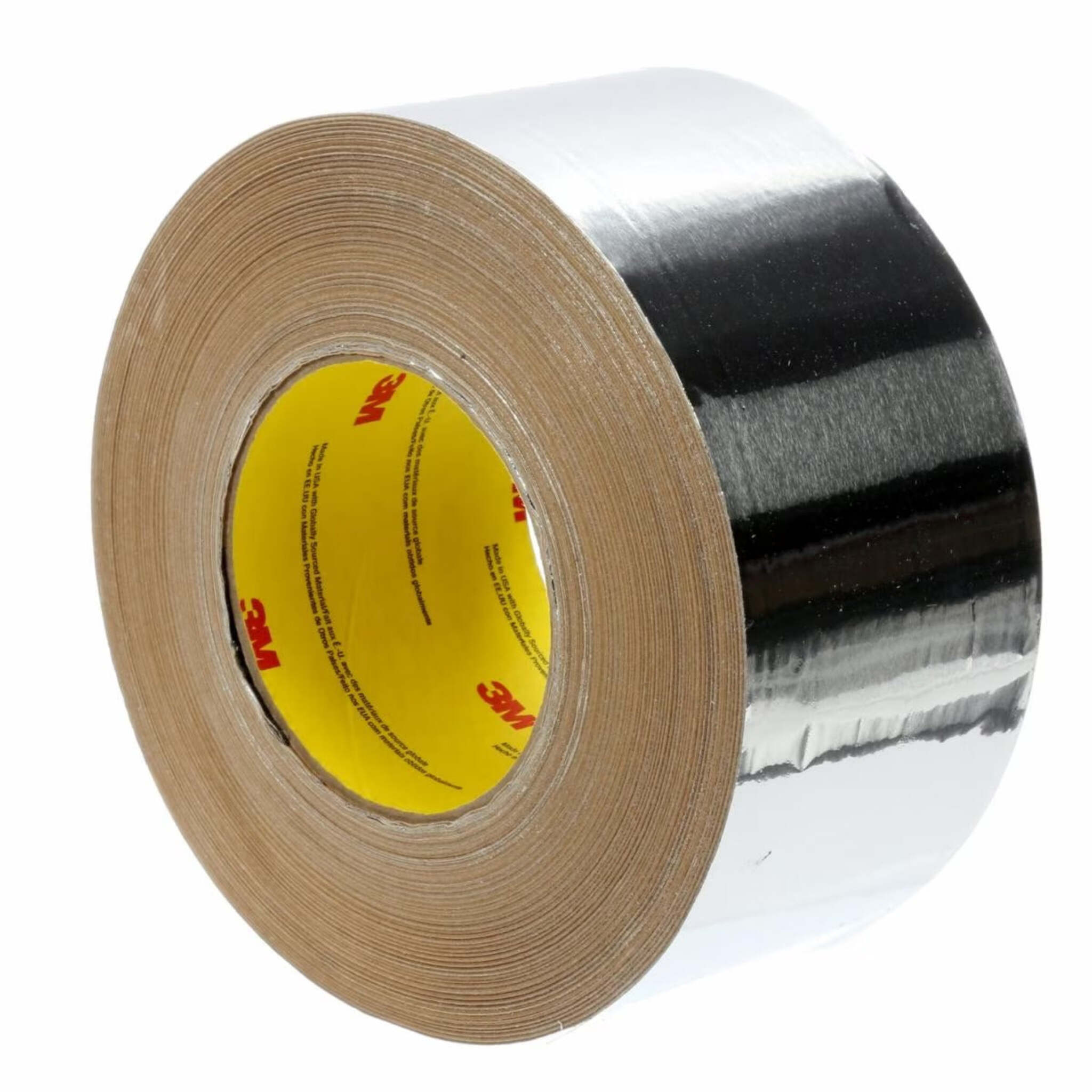 3M Venture Tape Aluminum Foil Tape | 48mm x 50 yd Roll | Cold-Weather Adhesive, Hand-Tearable, High-Strength Bond | Ideal for Duct Sealing & Repairs