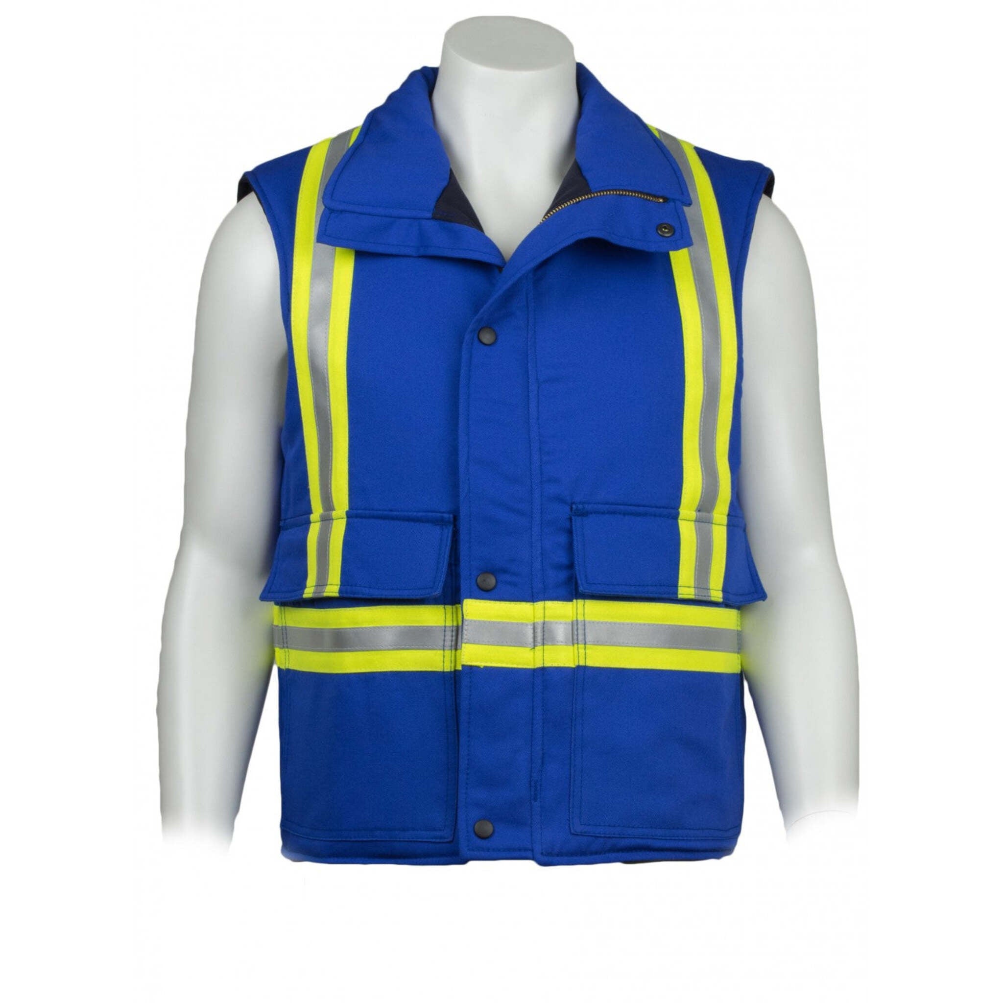 KELTEK 410s Men's Flame Resistant Insulated Vest - Indura Ultrasoft 9 oz, HRC 4, Premium Workwear for Safety, Warmth, and Comfort | Sizes S-4XL