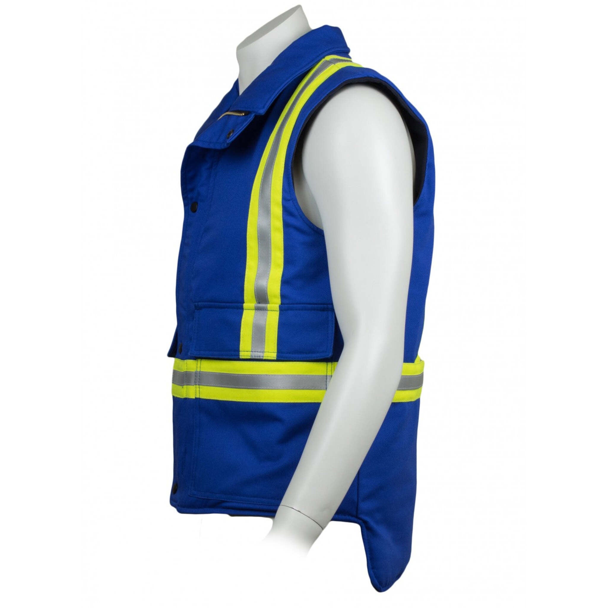 KELTEK 410s Men's Flame Resistant Insulated Vest - Indura Ultrasoft 9 oz, HRC 4, Premium Workwear for Safety, Warmth, and Comfort | Sizes S-4XL