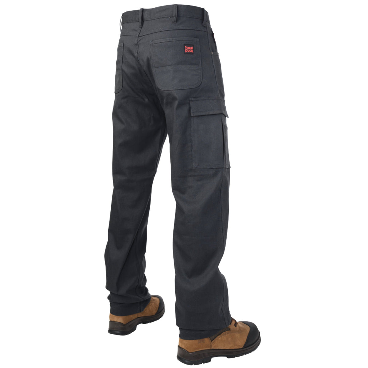 Tough Duck 6010 Men's Contractor Cargo Pants - Cotton Flex Twill, Multi-Pocket, Reinforced, Triple Stitched, Gusset Crotch, Heavy-Duty, Comfortable Workwear | Sizes 28-44 - Items
