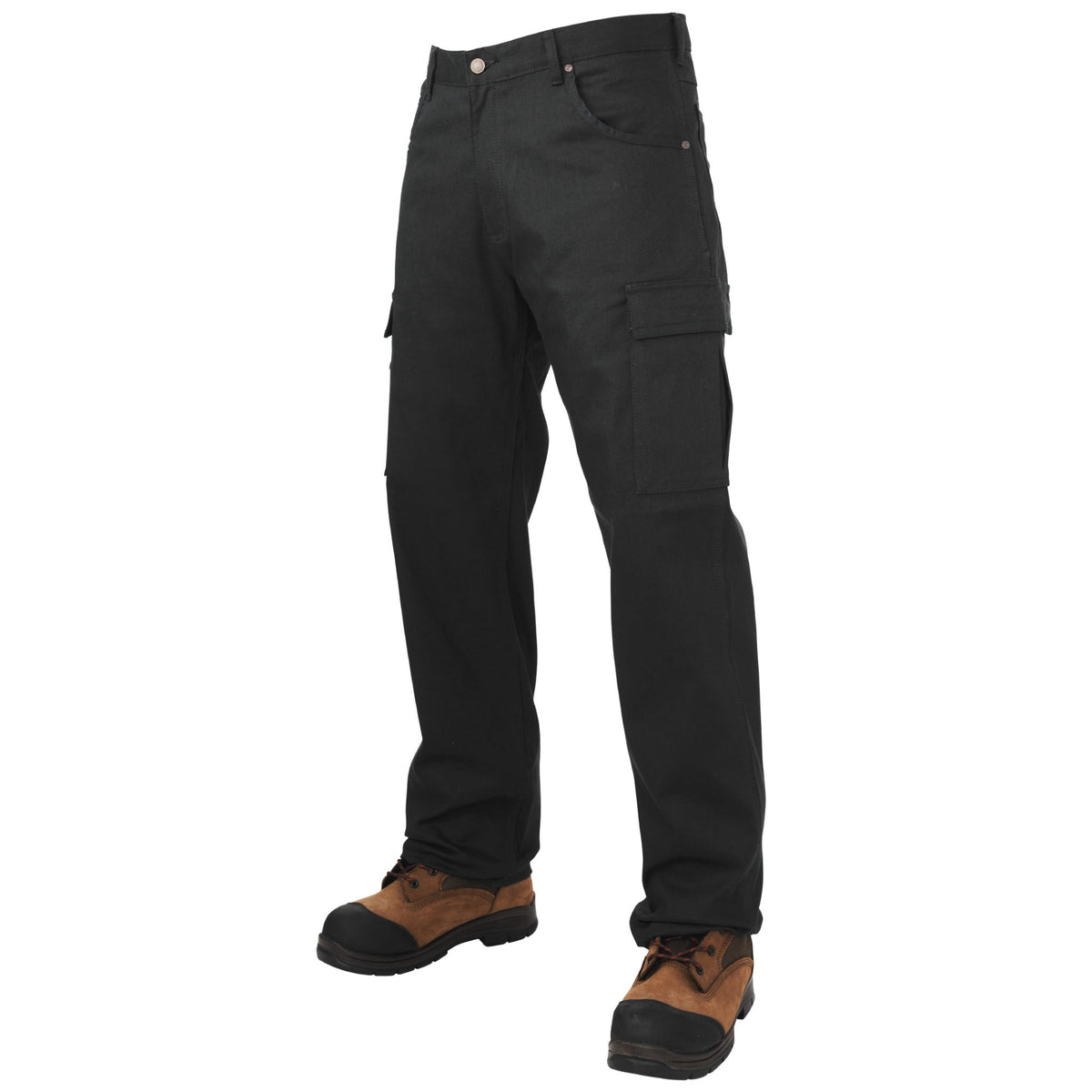 Tough Duck 6010 Men's Contractor Cargo Pants - Cotton Flex Twill, Multi-Pocket, Reinforced, Triple Stitched, Gusset Crotch, Heavy-Duty, Comfortable Workwear | Sizes 28-44 - Items