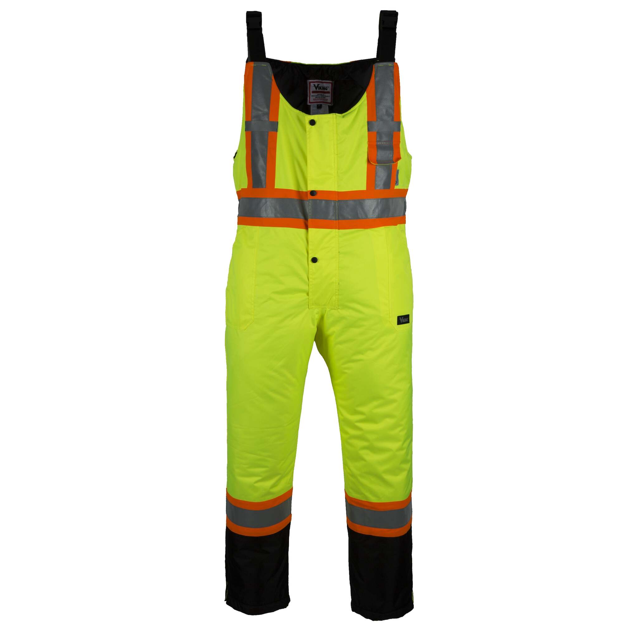 Viking Handyman® 6328P Insulated 300D Bib Pants, Water & Wind Proof, -30°C Protection, CSA Z96-15 Class 2/3, Reflective, Heavy-Duty | Sizes S-4XL - Items