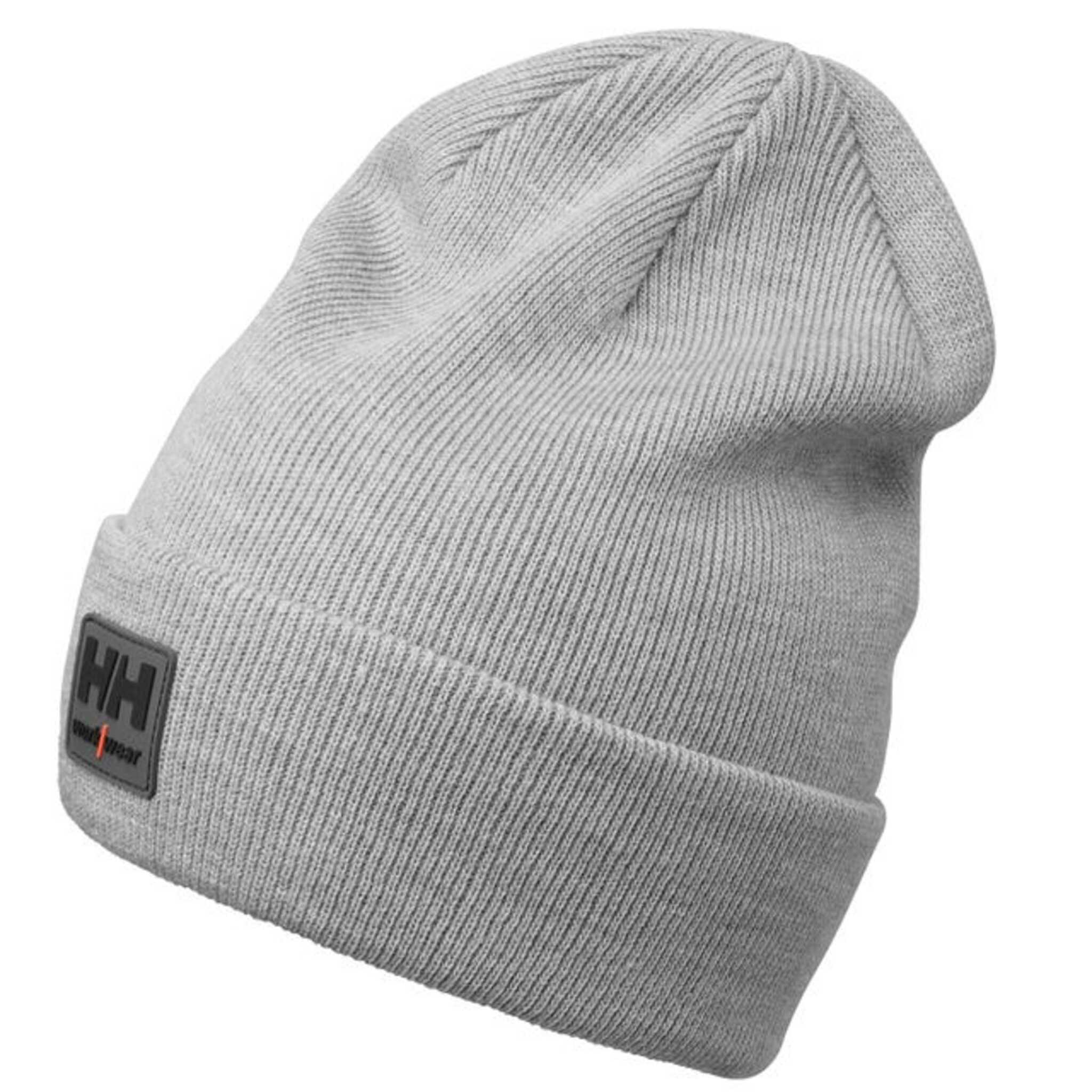 Helly Hansen 79811 Classic Cuff Beanie – Warm, Durable, Stylish Knit Hat with HH Workwear Logo for Outdoor Workers, Construction, Hiking