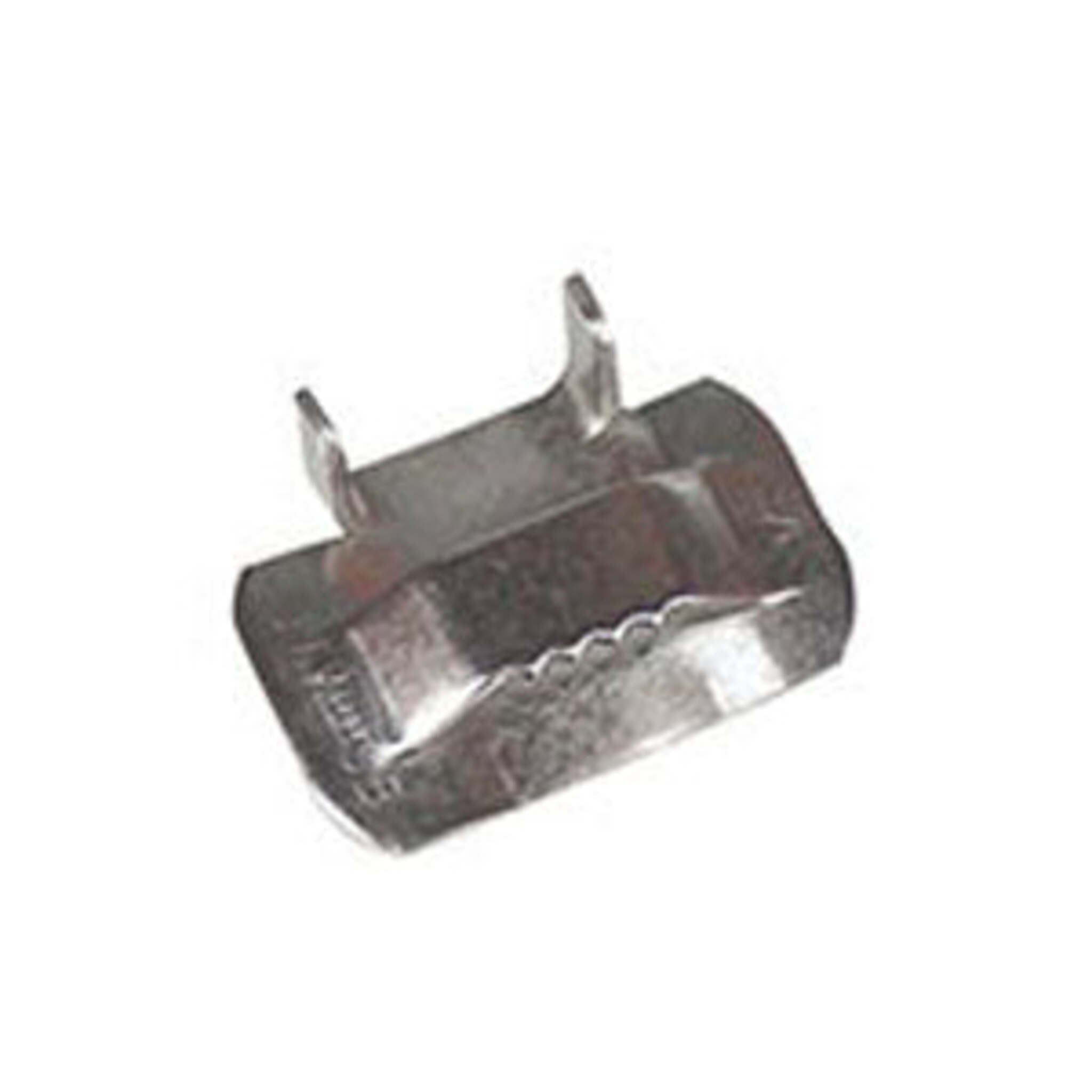 201 Stainless Steel Tiger Tooth Band Buckles - Durable, Secure, De-Burred Edges, Extreme Temperature & UV Resistant, Non-Slip Grip, Heavy-Duty