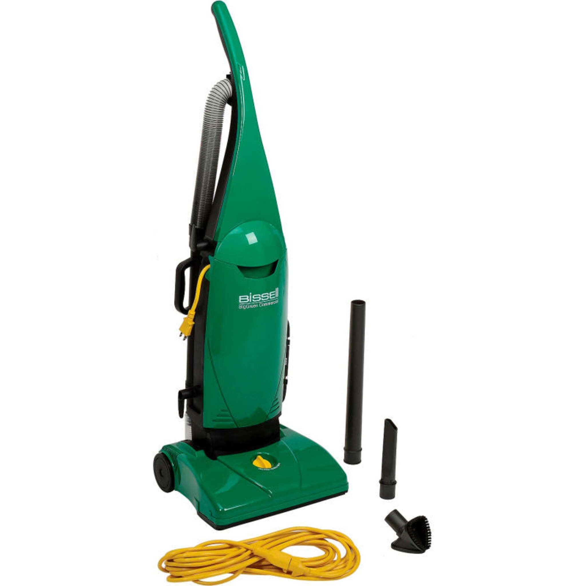 Bissell BigGreen BG1451T Commercial Upright Vacuum - High-Power 10 Amp Motor, Lightweight 12 lbs, 13" Cleaning Path, On-board Tools, 30 Ft Cord