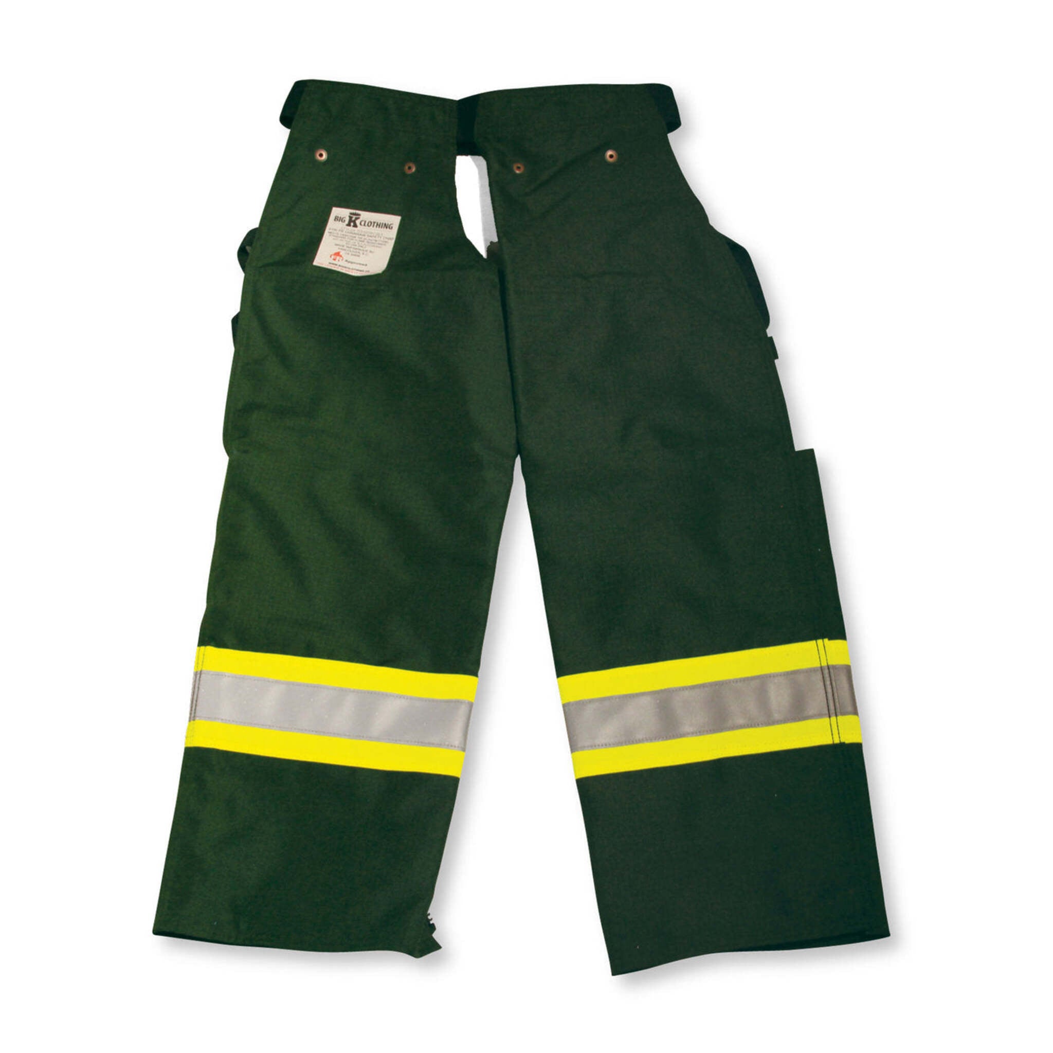 Big K BK70141FRN Forest Green Chainsaw Safety Chaps