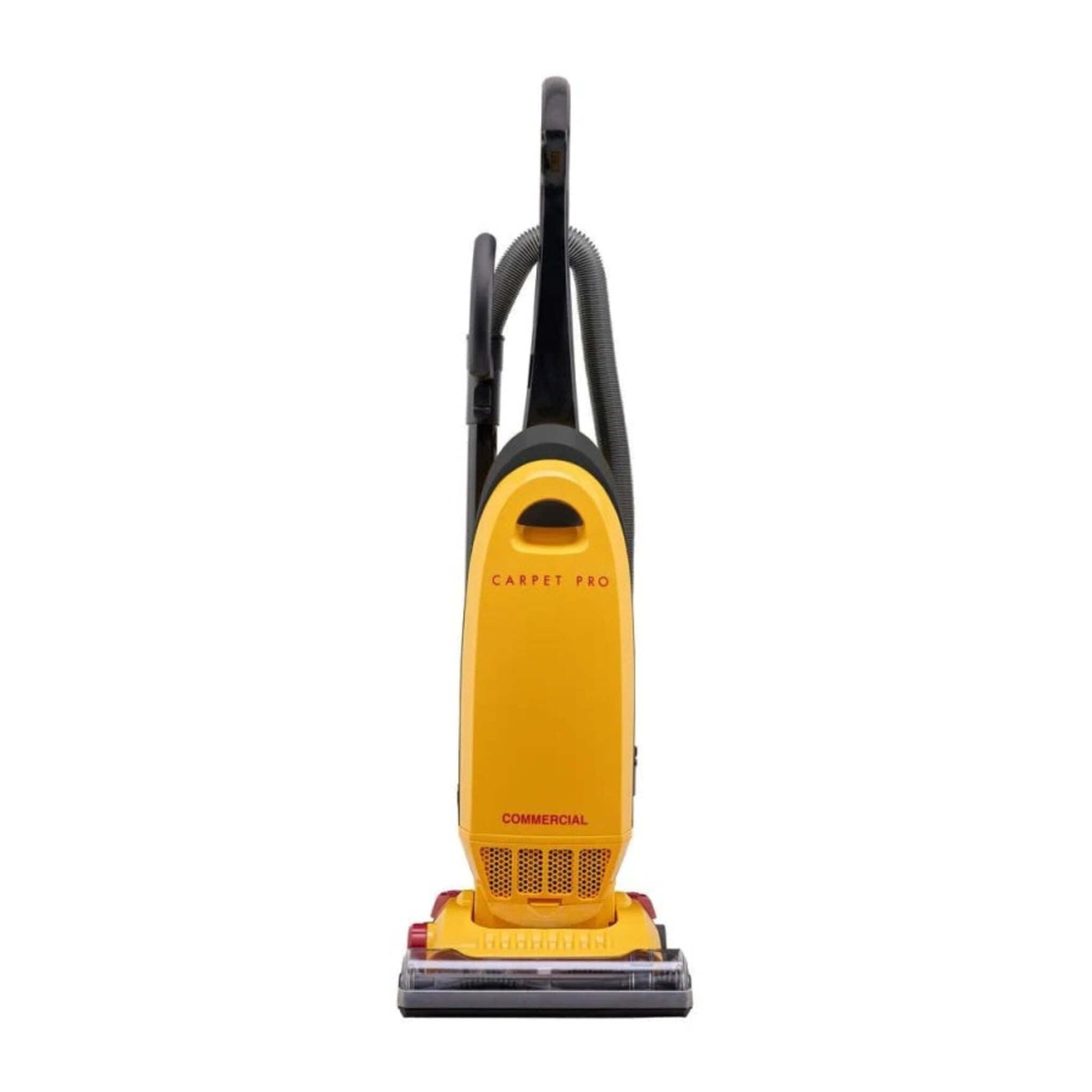 Carpet Pro CPU-350 Upright Commercial Vacuum - Advanced Electrostatic Filtration, 40 Ft Power Cord, Onboard Tools, 5-Level Adjustment, 12.5" Path