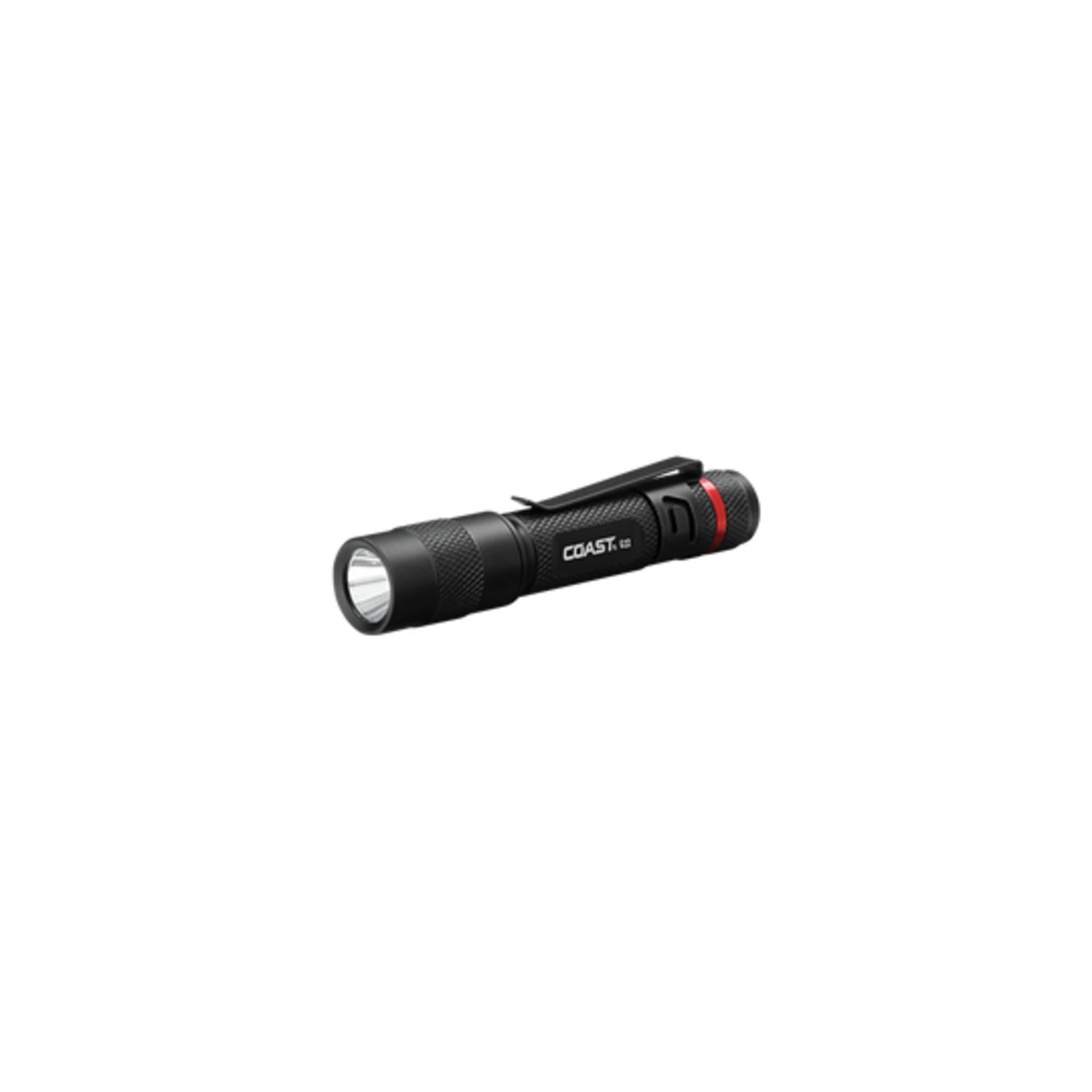 Coast® G22 Bulls-Eye Spot Fixed Beam Penlight - 100 Lumens, 55M Beam, IP54 Weatherproof, Durable Aluminum, Compact, Lightweight, Pocket Clip