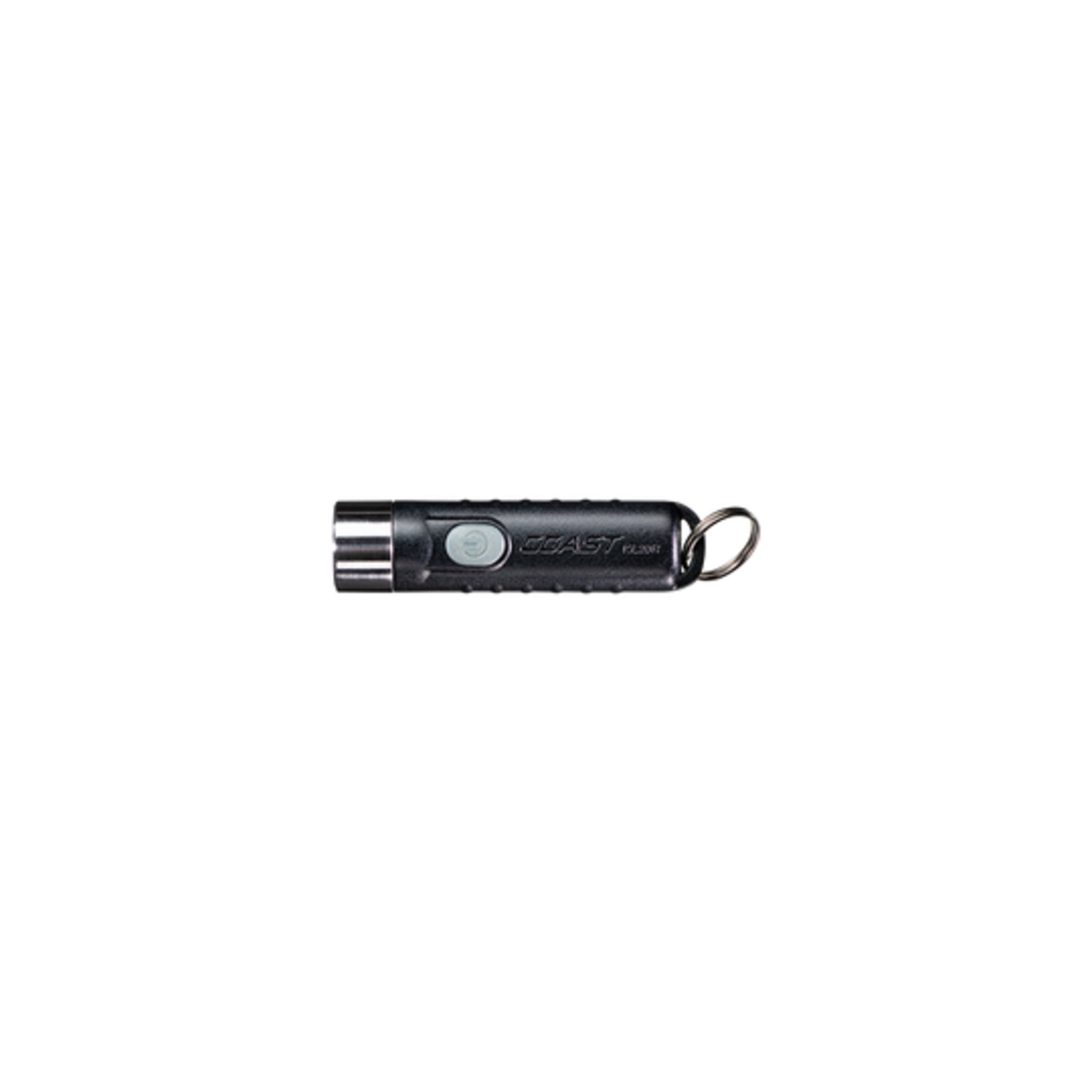 Coast® KL20R Rechargeable Mini Keychain Flashlight - 320 Lumens, 73M Beam, USB-C Charging, 3 Light Modes, Compact, IP54 Water & Dust Resistant