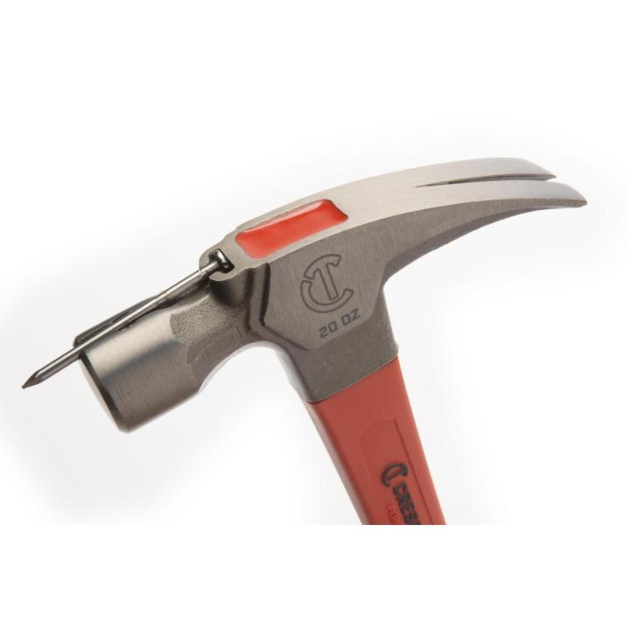 Crescent Rip Claw Hammer with Fiberglass Handle - 20 oz