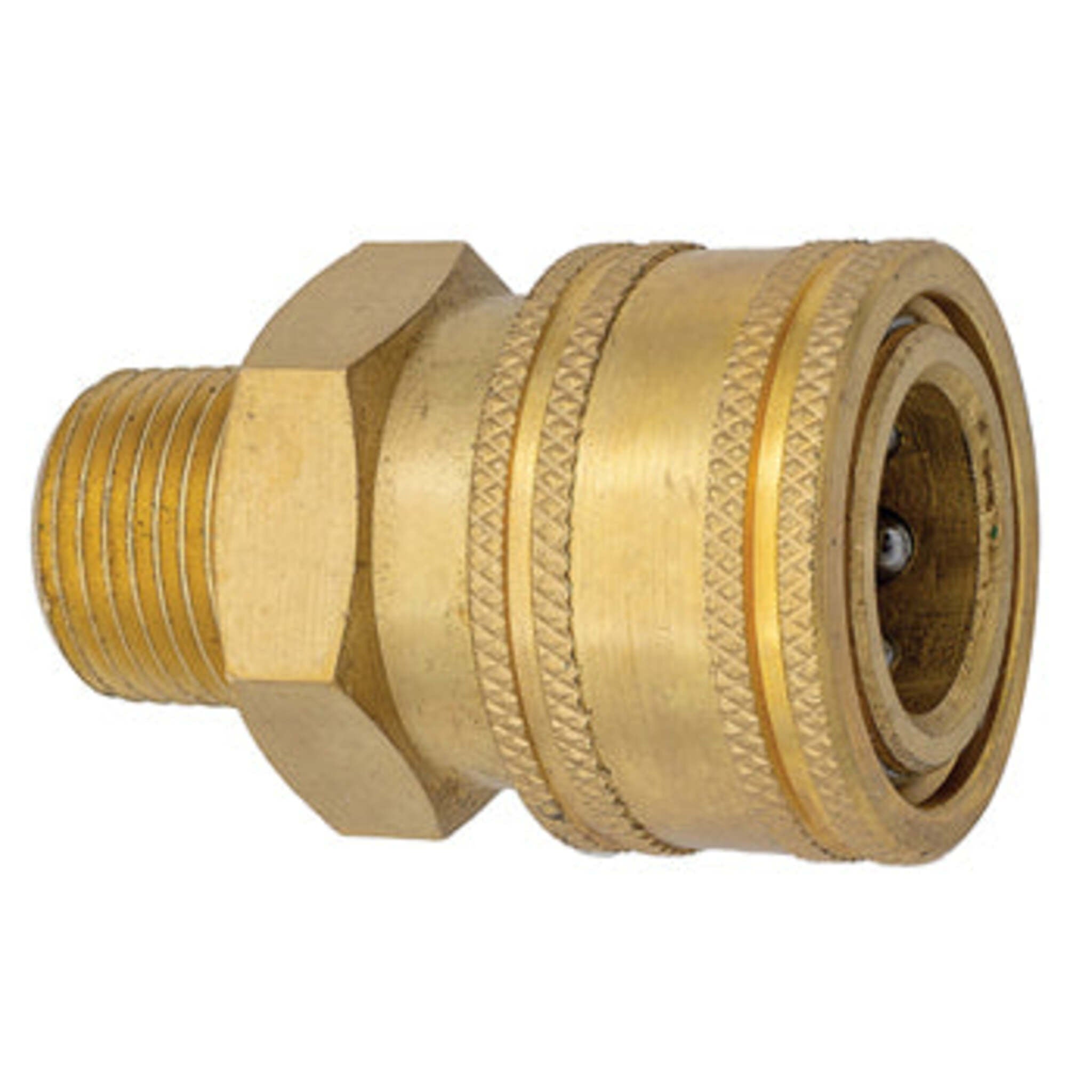 Pressure Washer Quick Connect Couplers | Brass | Coupler x MPT