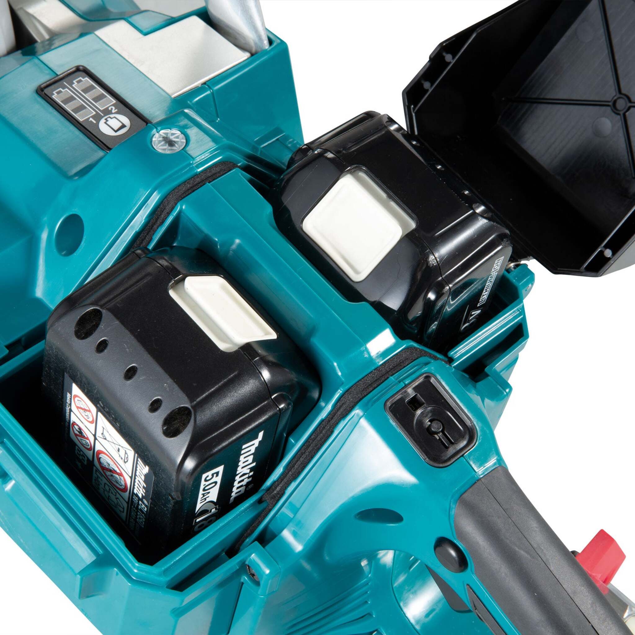 Makita DCE090ZX1 36V LXT Brushless 9" Power Cutter - Dual Battery, High-Efficiency Motor, AFT, XPT, Electric Brake, 6600 RPM, 9" Abrasive Wheel