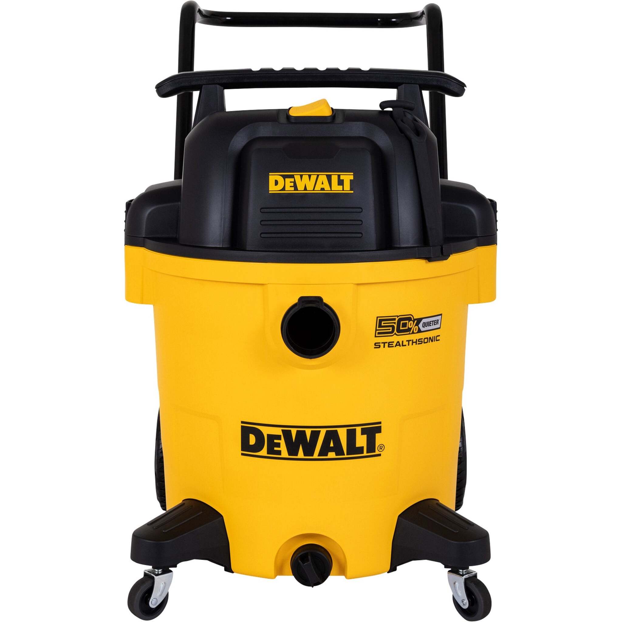 DeWalt DXV16P-QTA StealthSonic 16-Gallon Wet/Dry Vacuum, 6.5 HP, Poly Drum, 20-Ft Power Cord, Integrated Blower Port, and Comprehensive Accessory Kit