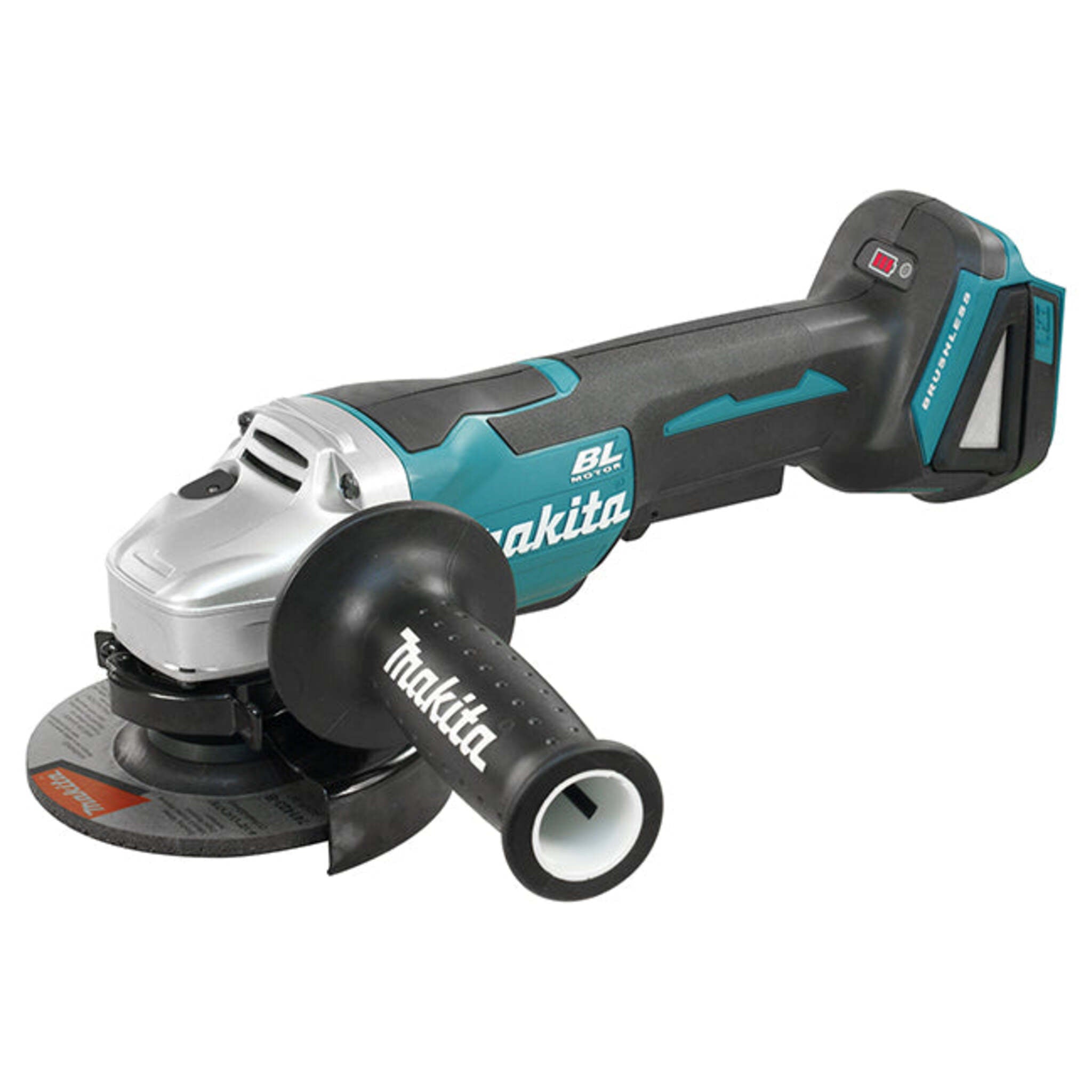 Makita 18V LXT Brushless 4-1/2" Angle Grinder w/ Paddle Switch DGA455Z - ADT, XPT Protection, Soft Start, Safety Brake, Anti-Restart, High Performance