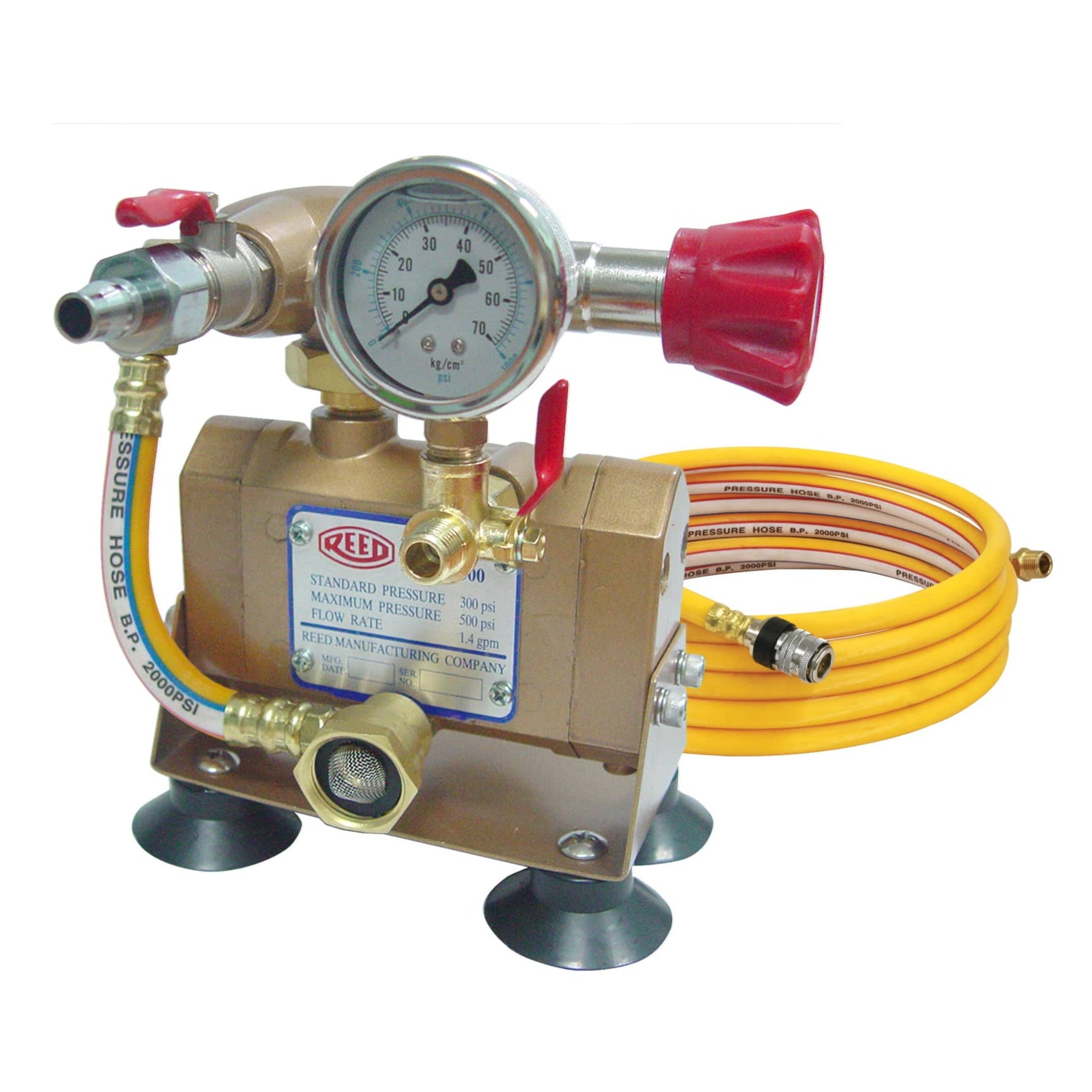 Reed Drill Powered Hydrostatic Test Pump  Cleanflow