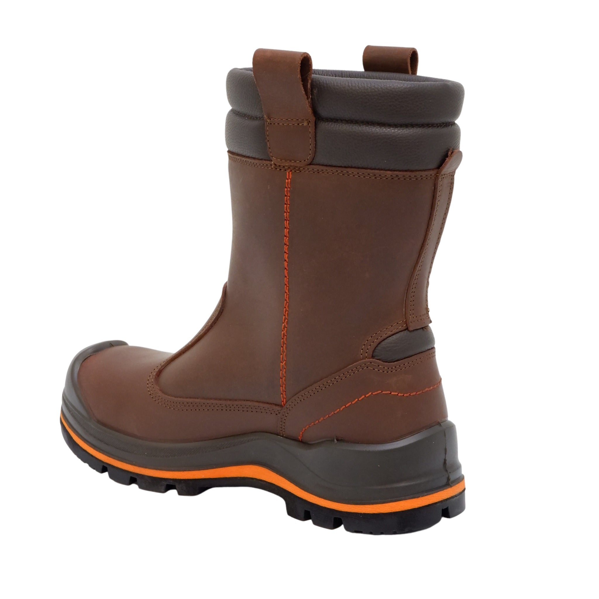 Grisport Men's Moose Pull-On Winter Safety Boots - Leather Waterproof, Vibram® Megagrip Pro Sole, Sizes 7-13 - CSA/ASTM, ESR/EH Rated for Rugged Use
