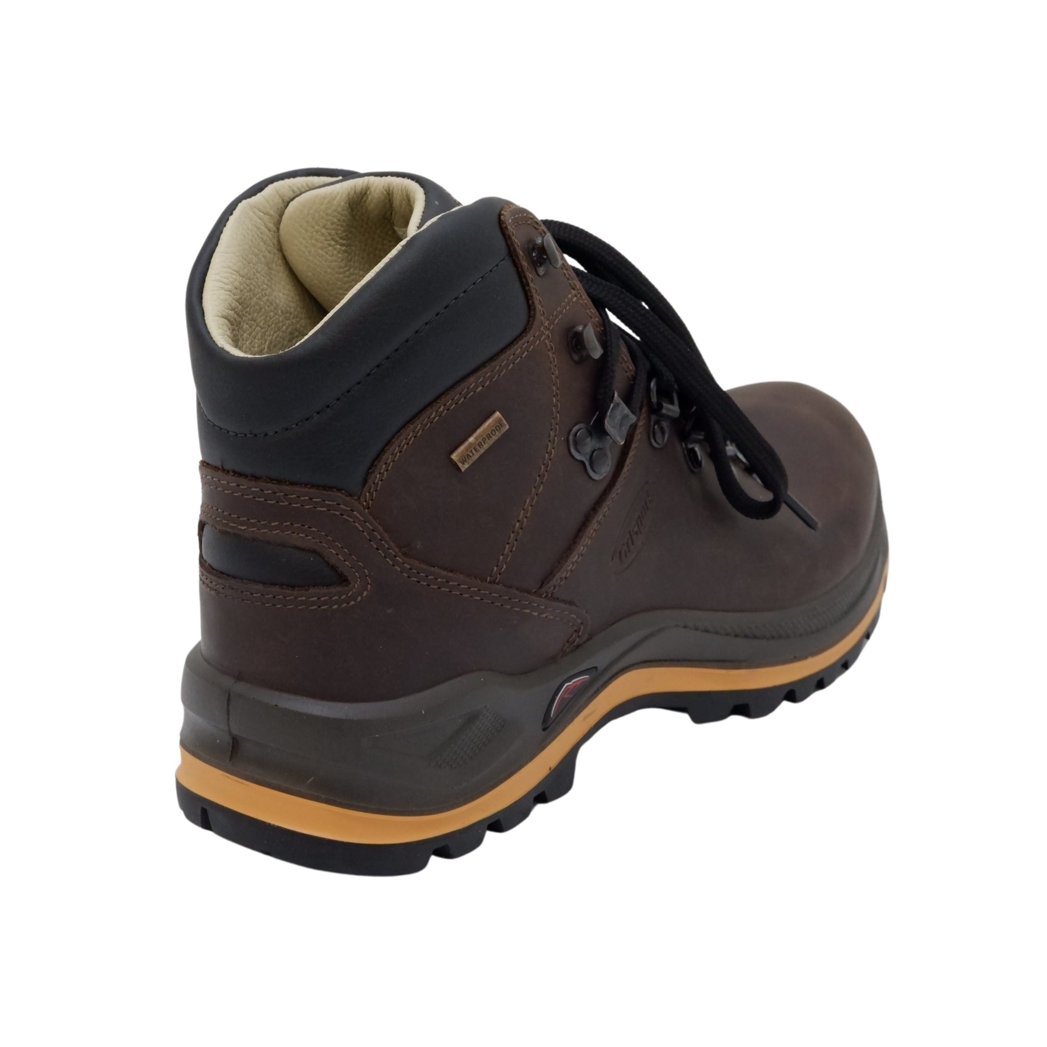 Grisport Men's Eagle Hiker Boot 6" Waterproof, Vibram Sole - Durable Dakar Oiled Cow Leather - Ideal for All Terrain & Weather Conditions | Sizes 7-14