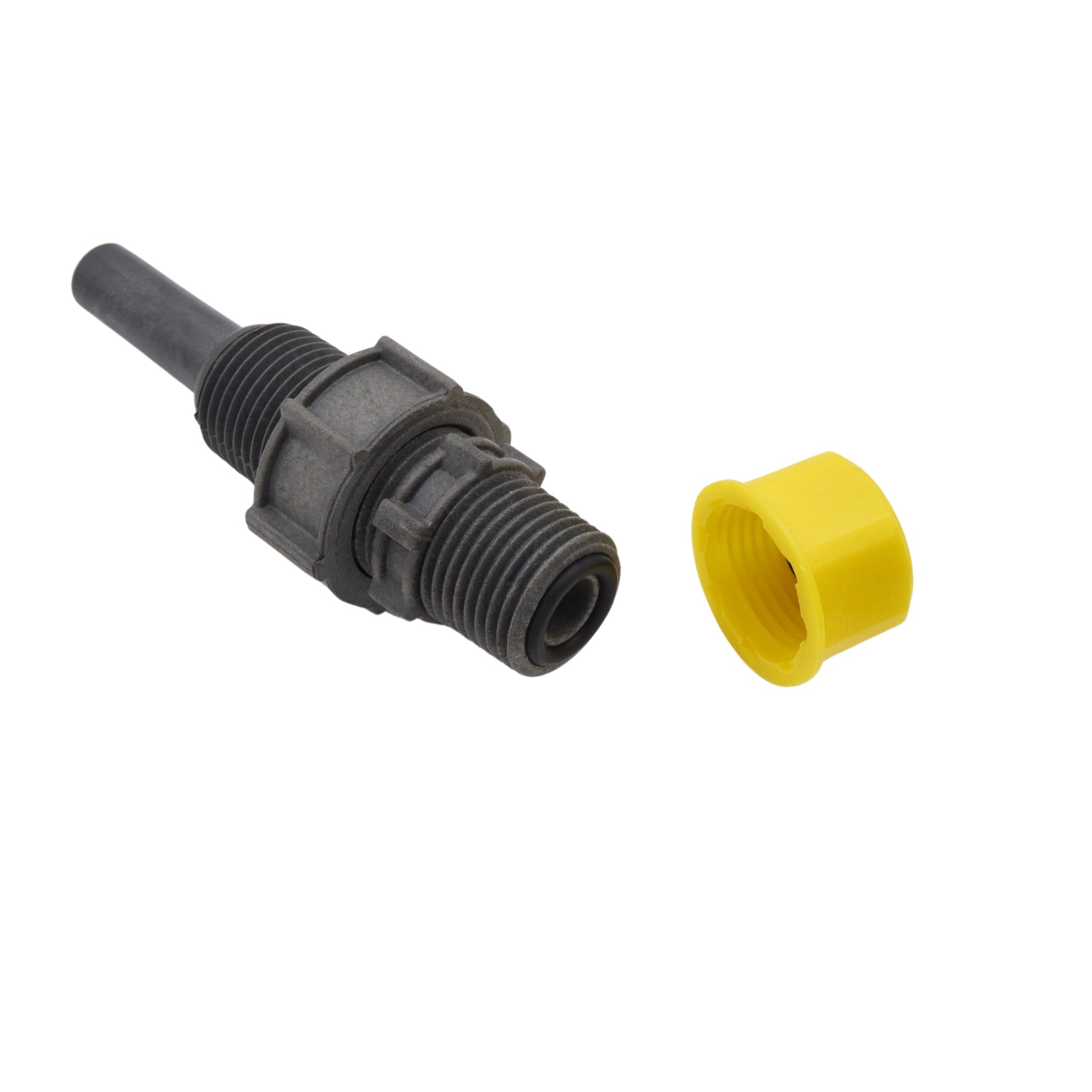 LMI 48728 Roytronic Injection Valve Assembly, 1/2" MNPT, PVC & EPDM, Adapts to 1/4", 3/8", 1/2" OD with Kit, Ideal for Sodium Hypochlorite