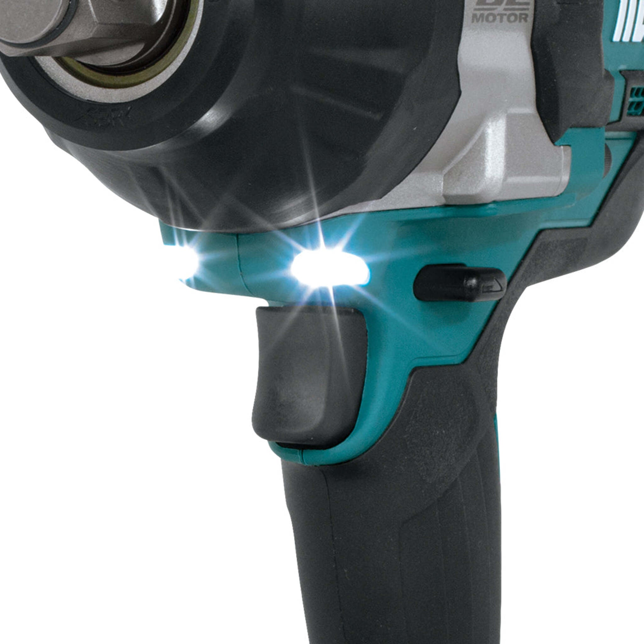 Makita 18V LXT Brushless 1/2" High Torque Impact Wrench Kit DTW1002RTE - 740 ft. lbs. Torque, 2 Batteries, Rapid Charger, 3-Stage Power, LED Lights