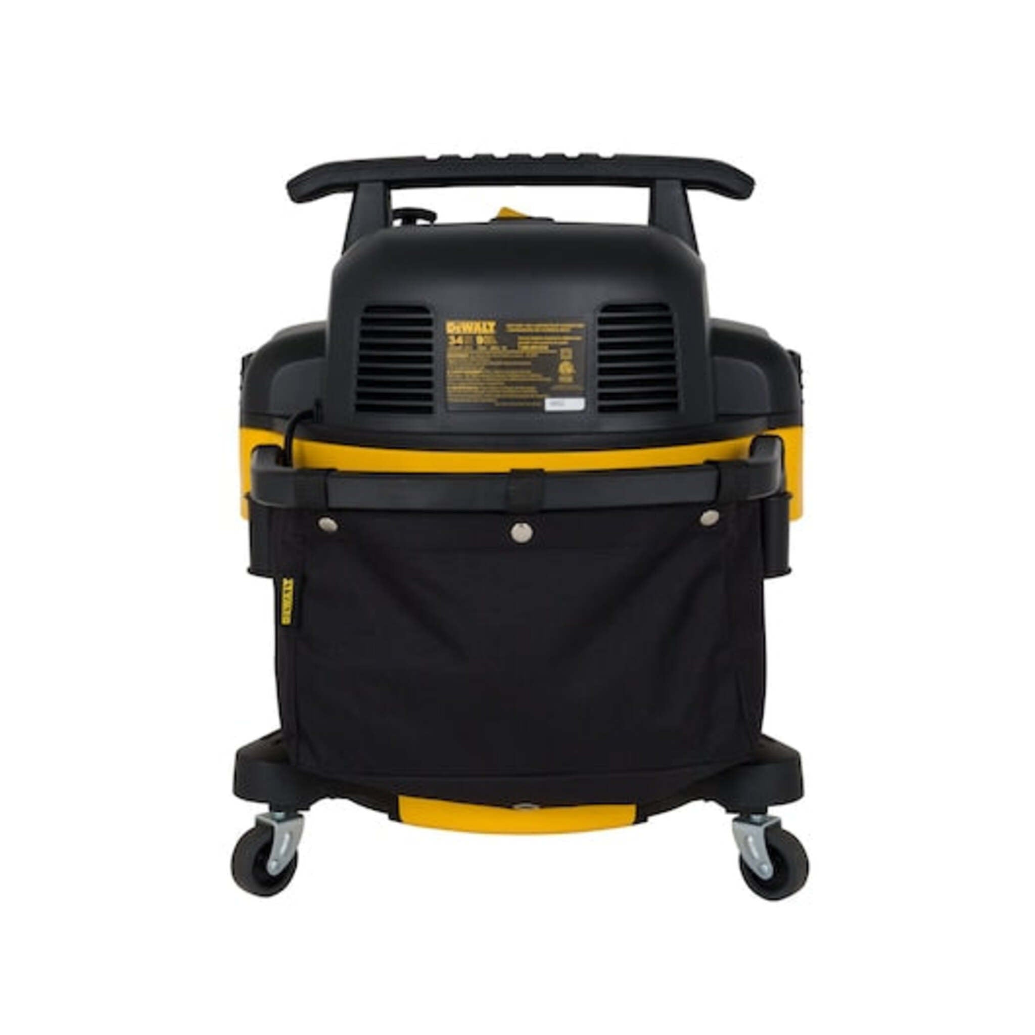 DeWalt DXV09P-QTA StealthSonic 9-Gallon Wet/Dry Vacuum, 5.0 HP, Poly Drum, Low Noise Design, with Advanced Filtering System