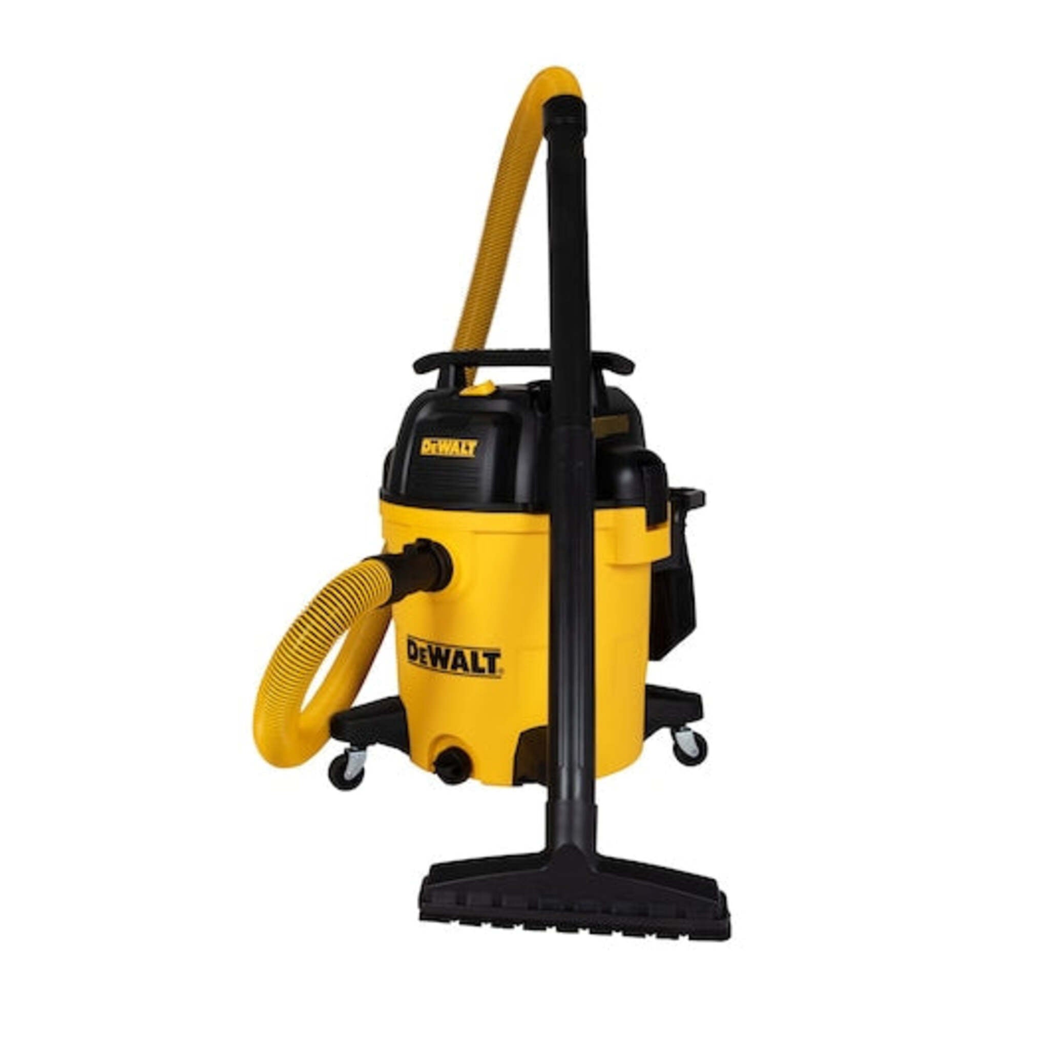 DeWalt DXV12P-QTA StealthSonic 12-Gallon Wet/Dry Vacuum, 5.5 HP, Quiet Technology, Poly Drum, Long-Reach 20-Ft Power Cord, Dual Filtration