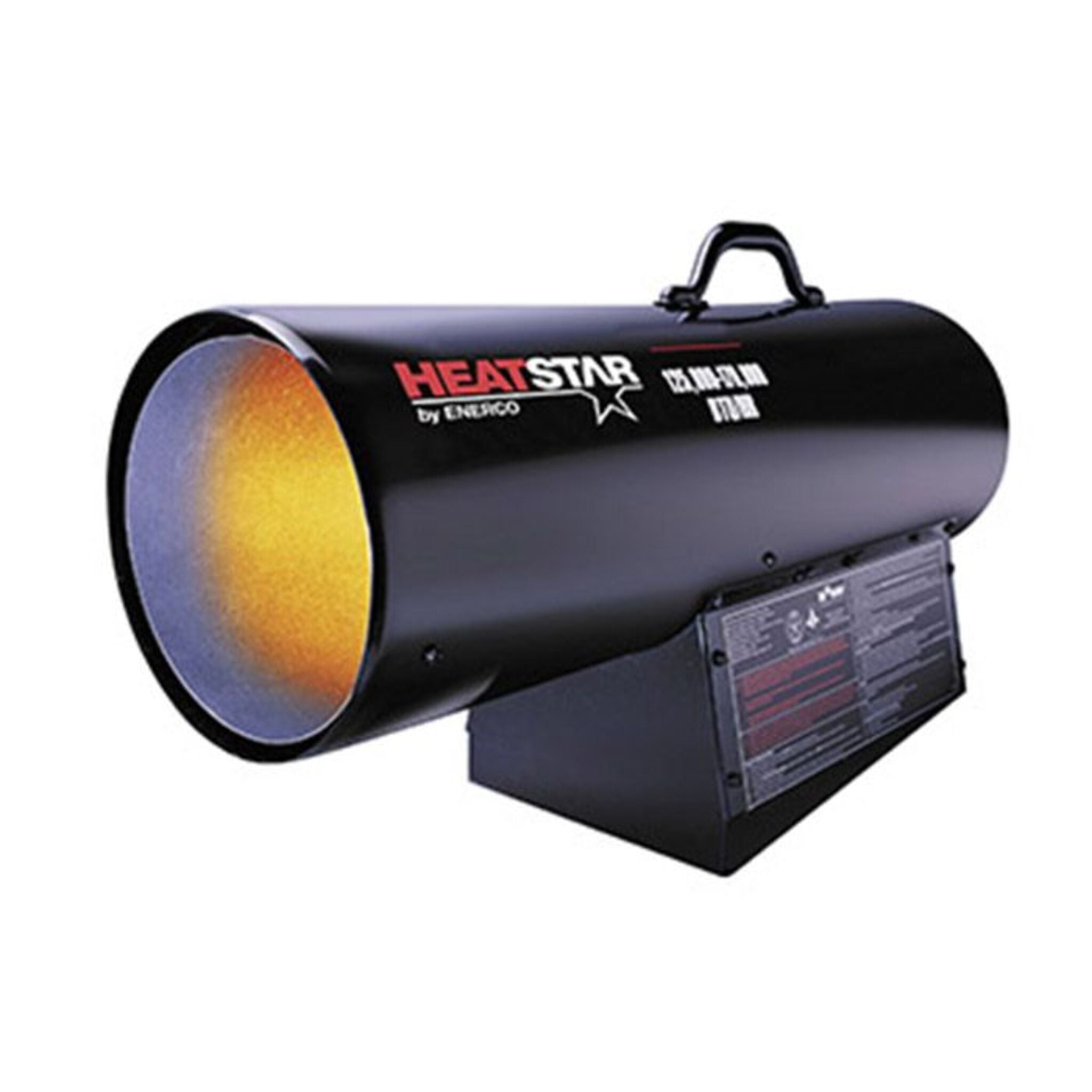 Heatstar HS170FAVT Forced Air Propane Industrial Heater - 125,000 to 170,000 BTU, Adjustable Output, Heats 4,000 Sq Ft, Durable, Safe, 20ft Hose