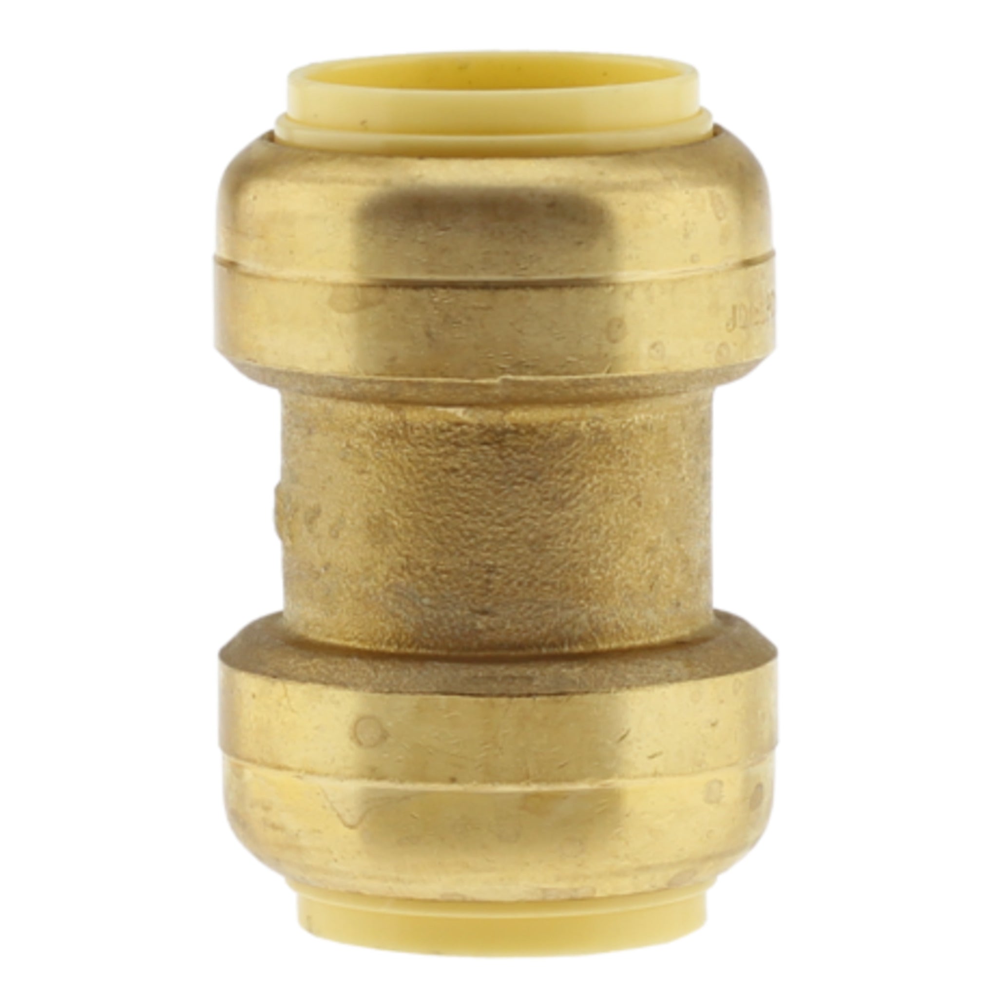 Lead-Free Push-Fit Brass CTS Coupling – Tool-Free Install, Connects Copper, CPVC & PEX, 200 PSI, NSF/ANSI Rated for Potable Water & Hydronic Heating