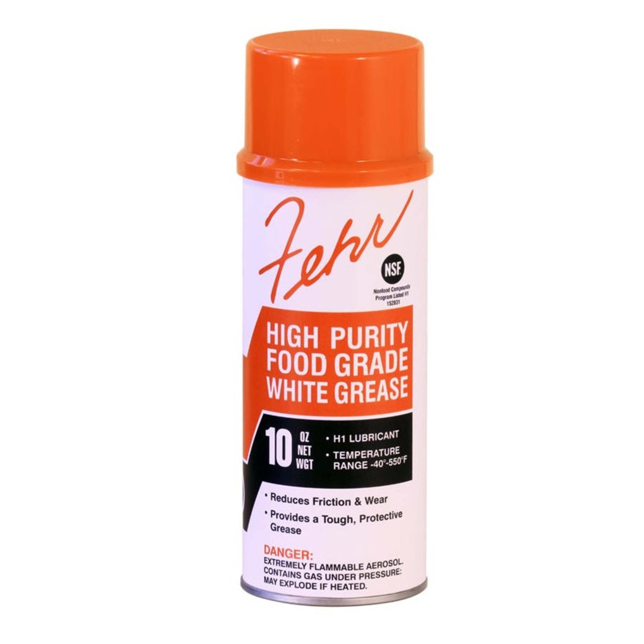 High Purity NSF H1 Food Grade White Grease L6940 – Superior Lubrication & Protection for Food Processing Equipment | -40°F to +550°F Range