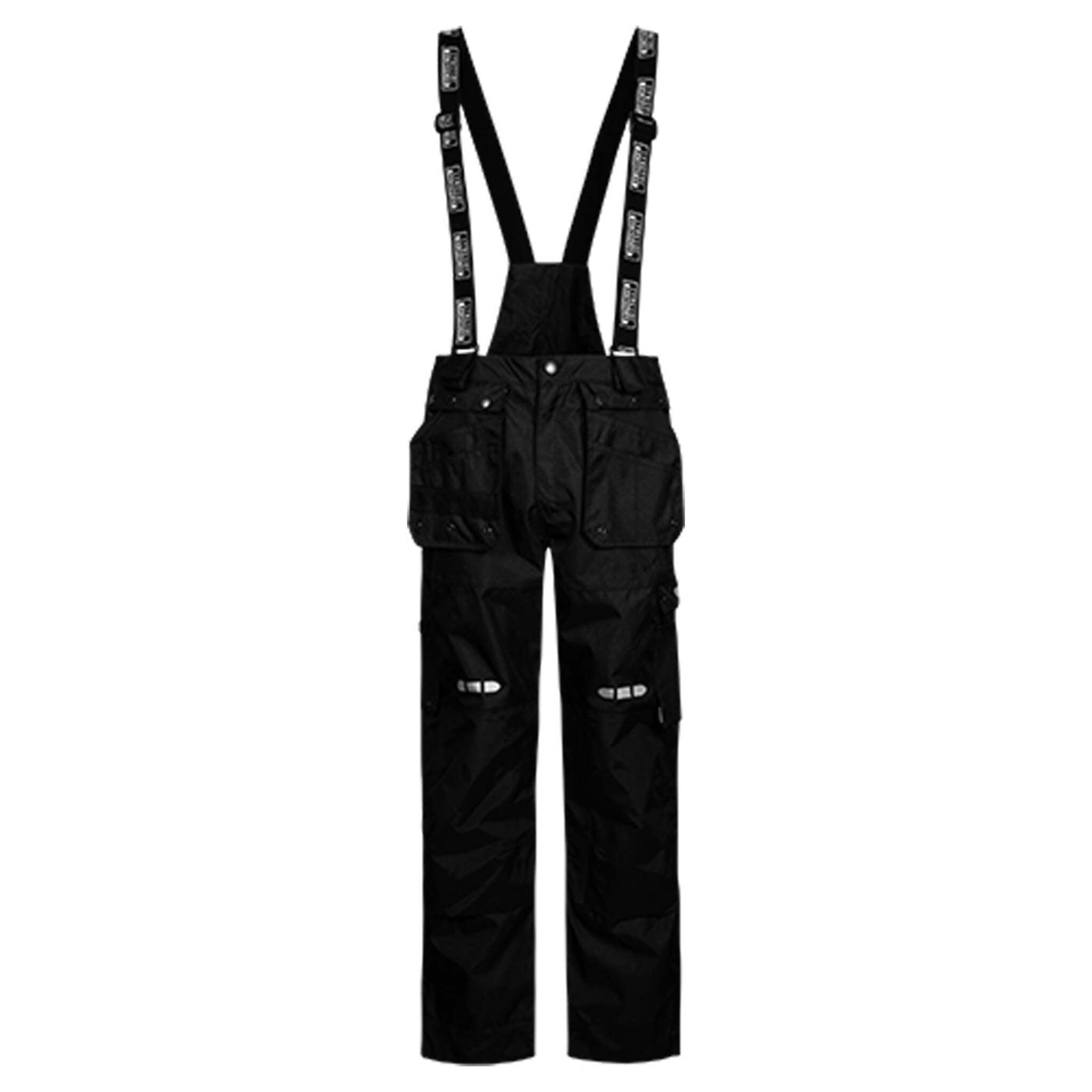 Lyngsoe FOX7083 Breathable Tear Resistant Rain Trousers -Detachable Suspenders, Waterproof 600D Polyester, Reflective Details | Sizes: XS-5XL