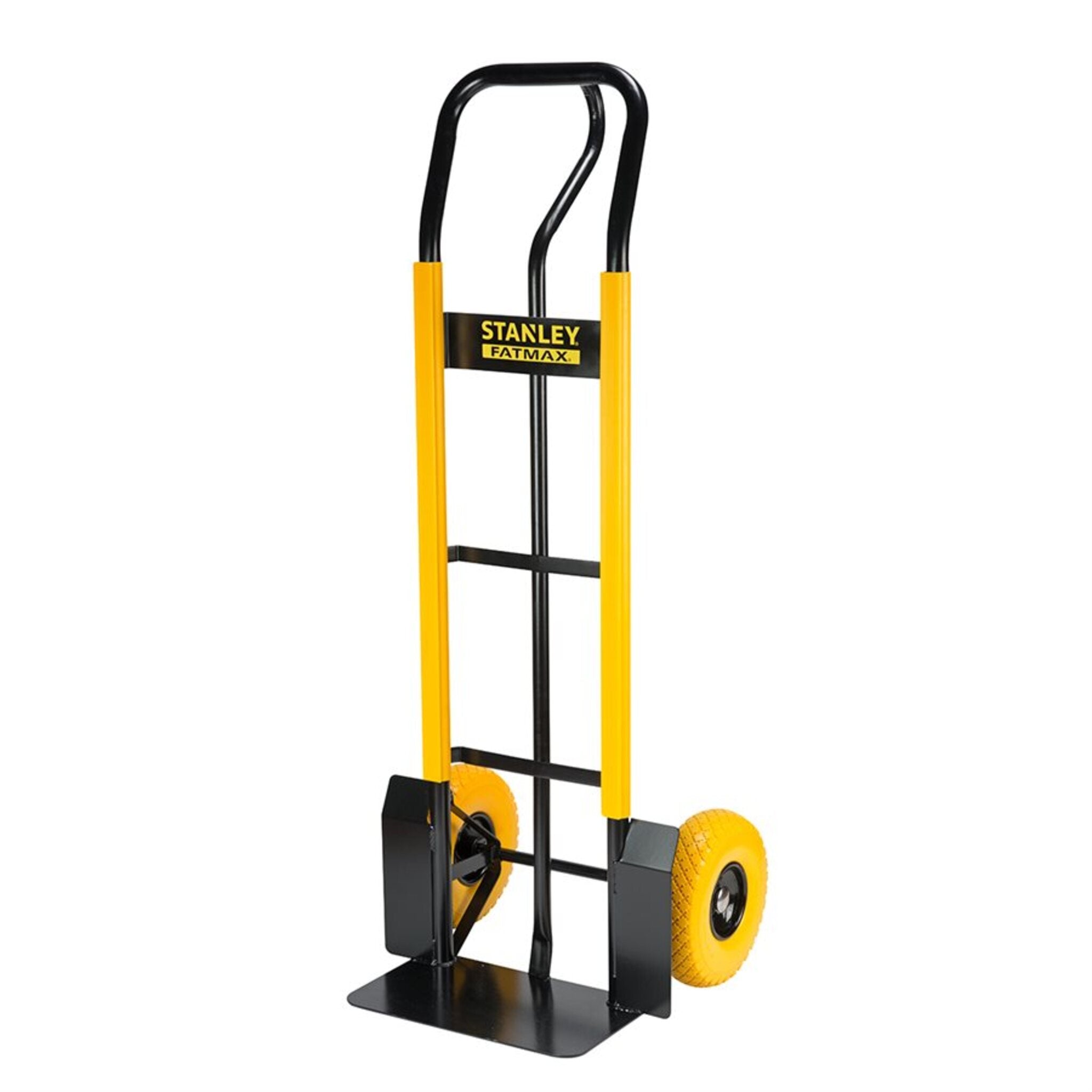 Stanley FatMax Flat-Free Steel P-Handle Hand Truck - 250 KG Capacity