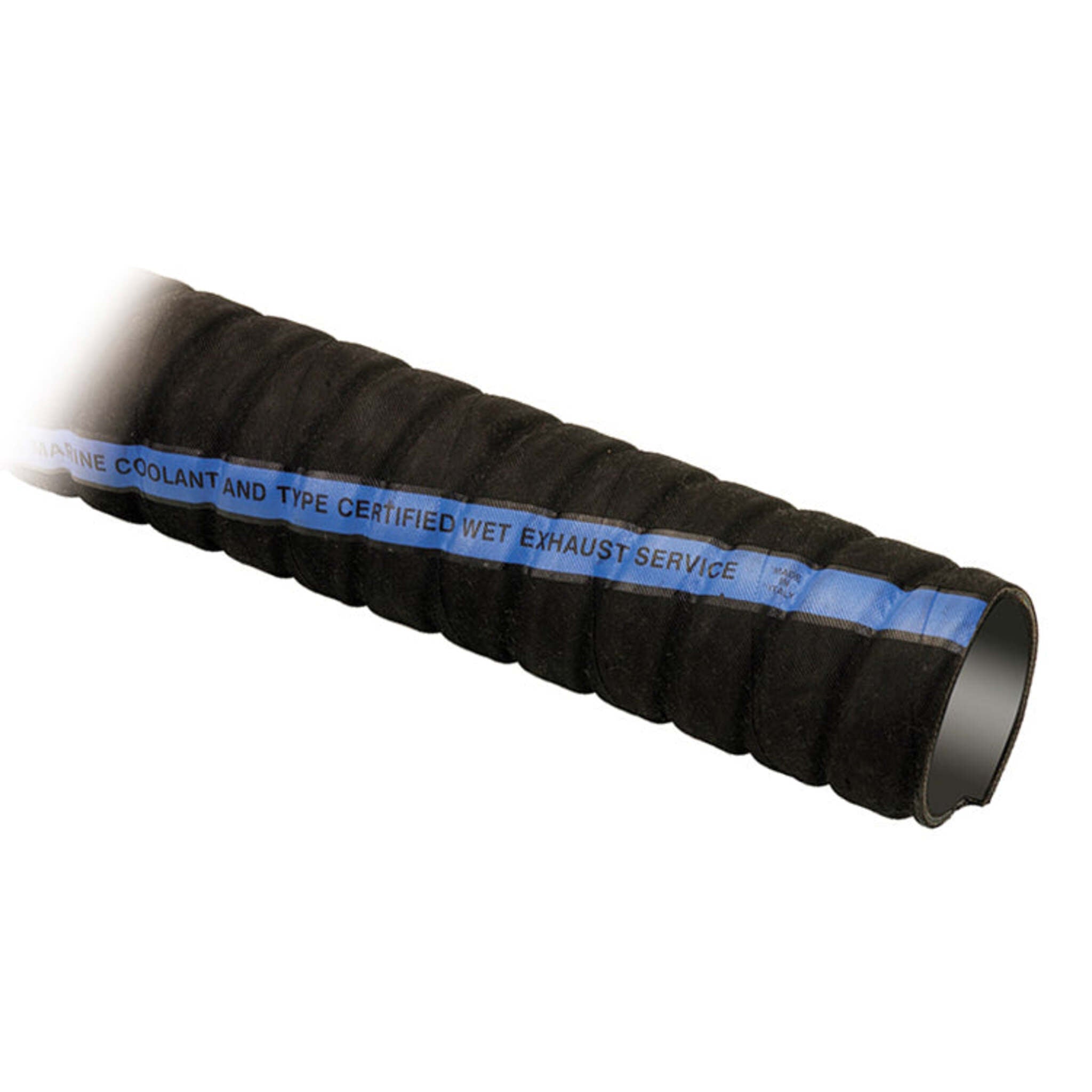 Corrugated Marine Coolant and Exhaust Hose for Tight Bending Applications Cleanflow