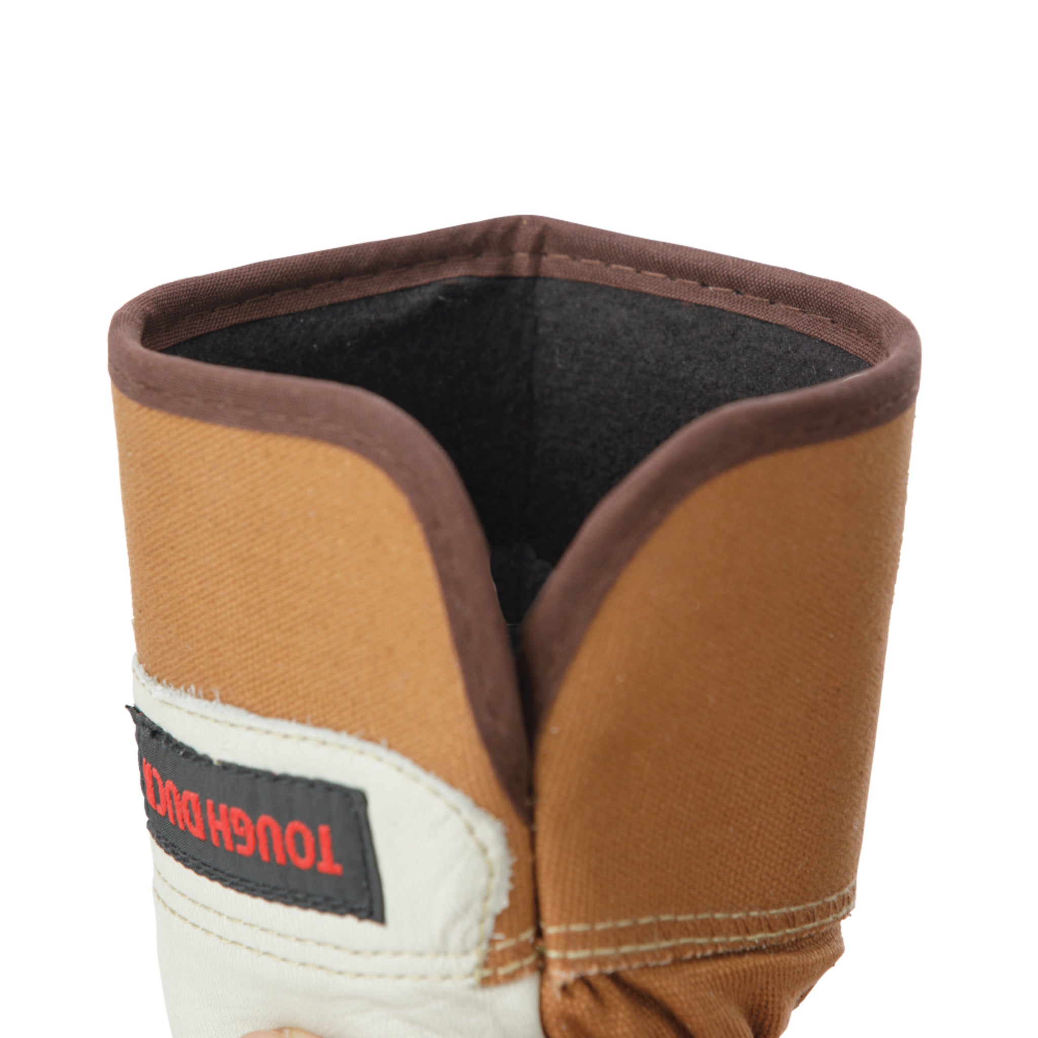 Tough Duck G694 Women’s Work Gloves 3M™ Thinsulate™ Lined Cowgrain Leather, Rubberized Safety Cuffs, Durable Protection, Warm Fleece Lining | Sizes S-XL