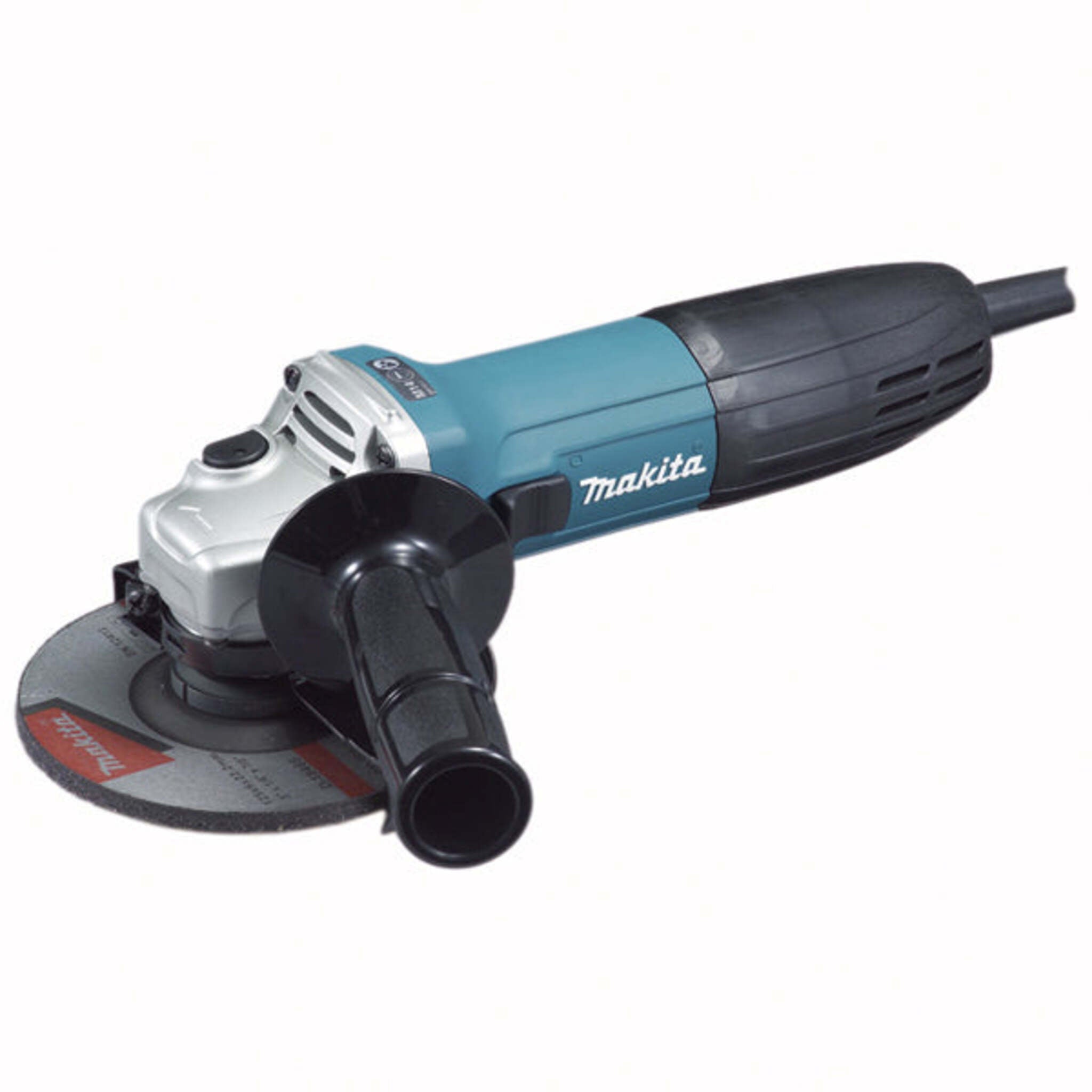 Makita GA5030K 5" Angle Grinder with Slim Motor Housing, Ergonomic Thumb Switch, 6.0 AMP Motor, Protective Features, Includes Case and Accessories