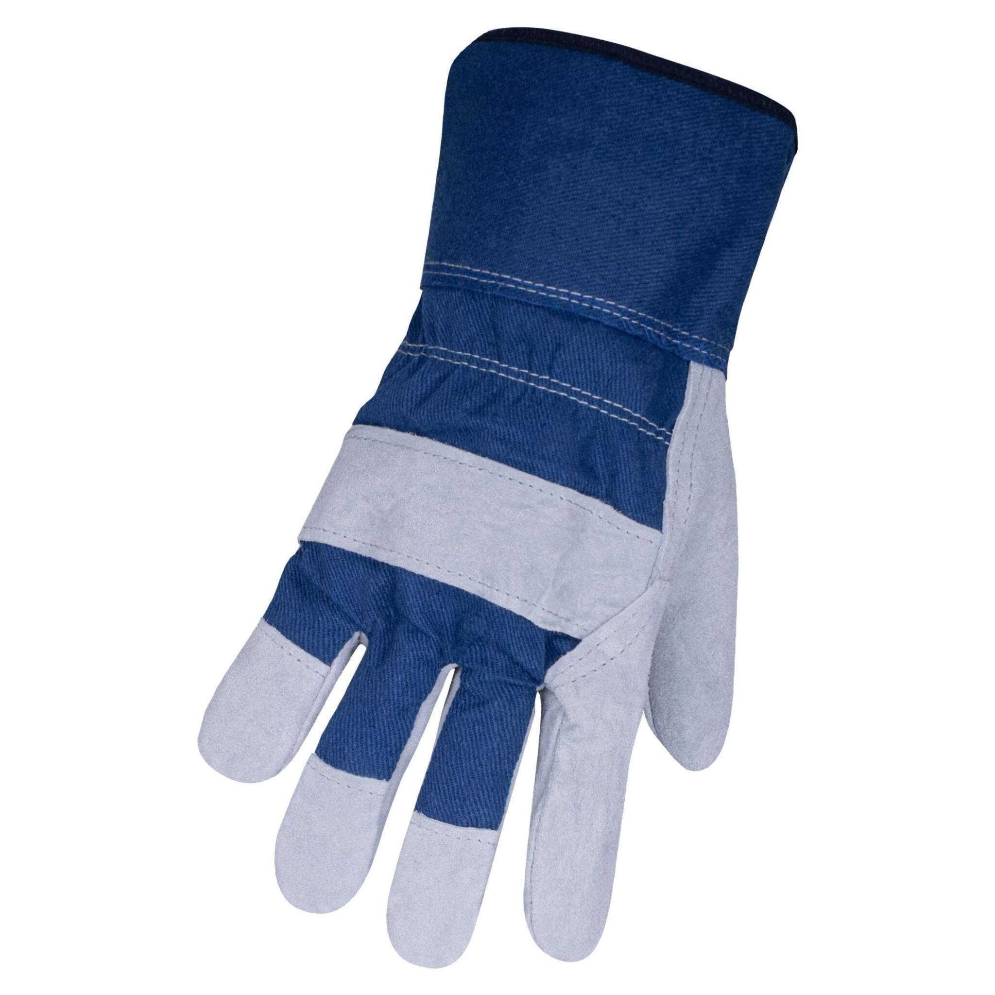 Horizon Acrylic Pile Lined Split Leather Winter Gloves – Premium Cold Weather Gloves, Durable, Elastic Backs, Pasted Cuffs, Outdoor & Construction Use