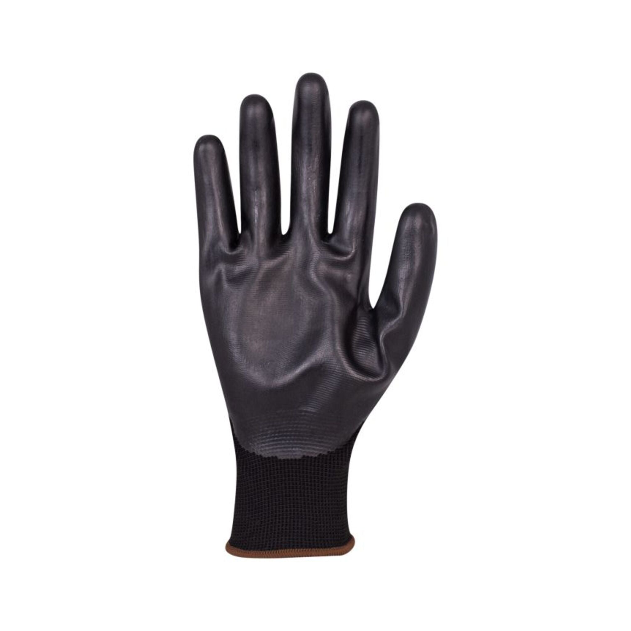 Horizon Nitrile Foam Dipped Polyester Gloves – Breathable, Abrasion-Resistant, Knit Cuff, Anti-Bacterial, EN 388 Certified, Ideal for Construction