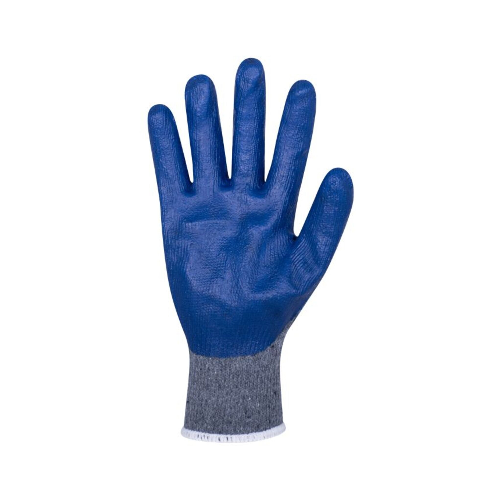 Horizon Latex Coated Poly/Cotton Knit Gloves – Superior Grip, Comfortable, Elastic Cuffs, Durable, Versatile, EN388 Certified, Ideal for Construction