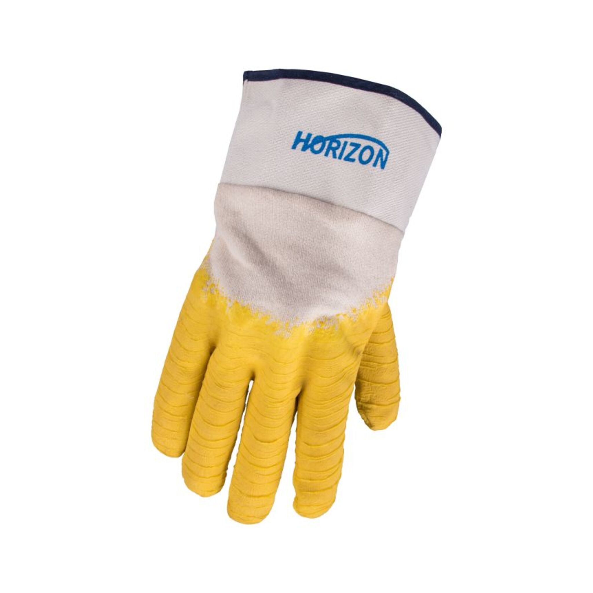 Horizon Rough Finish Latex Coated Gloves | Superior Grip, Oil & Petroleum Resistant, Pasted Cuffs, Lined Palms for Comfort, Ideal for Automotive Use