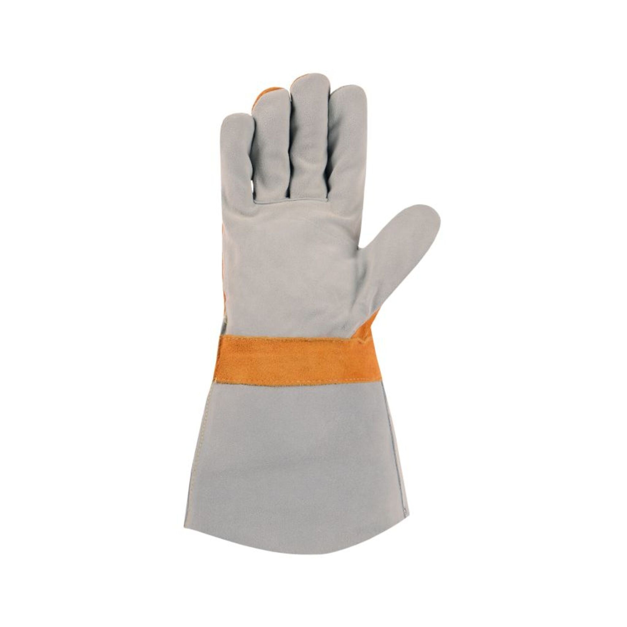 Horizon Cowsplit Leather Welding Gloves – 4" Cuff, Heat Resistant Aramid Threading, Durable & Comfortable Lining, Ideal for Heavy-Duty Welding