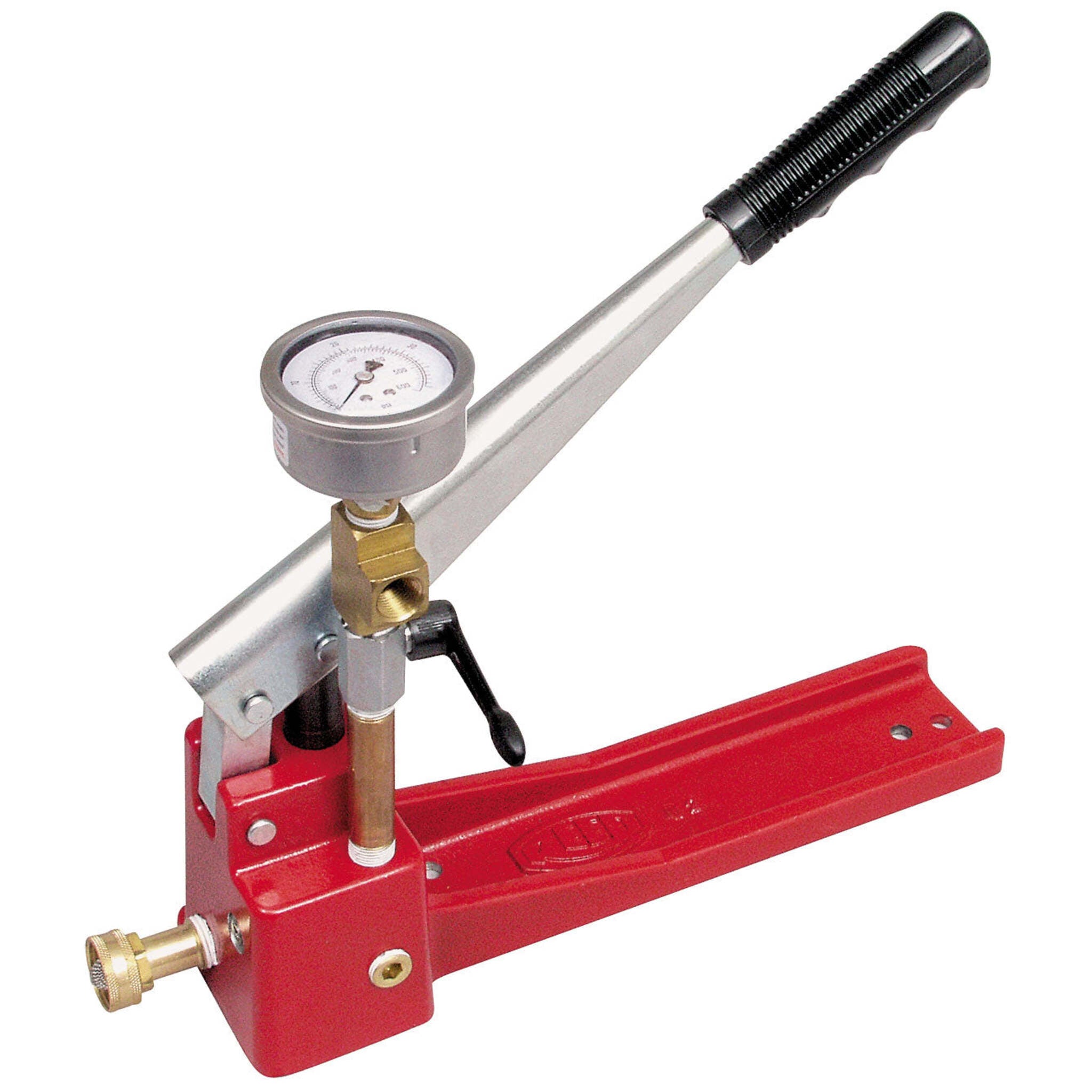 Reed HTP300 Manual Hydrostatic Test Pump for Pressure Testing Water Meters, Plumbing Lines, Vessels, Solar & Sprinkler Systems - 300 PSI Capacity