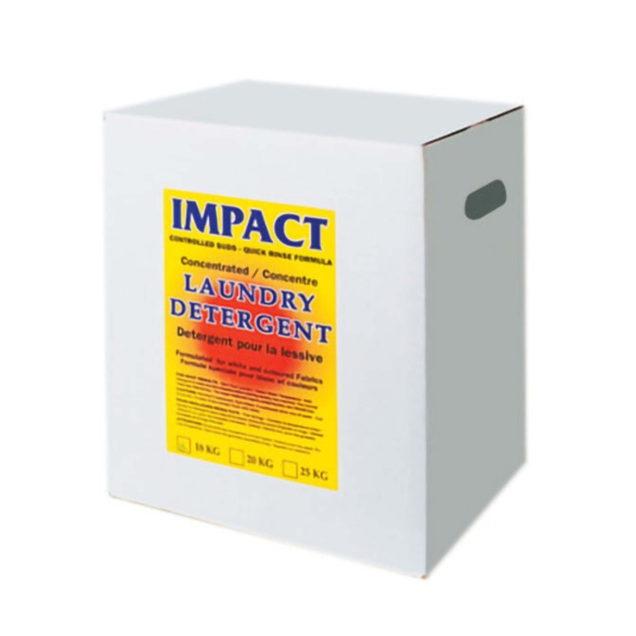 Impact Powdered Laundry Detergent - Concentrated Formula - 15 Kg Box